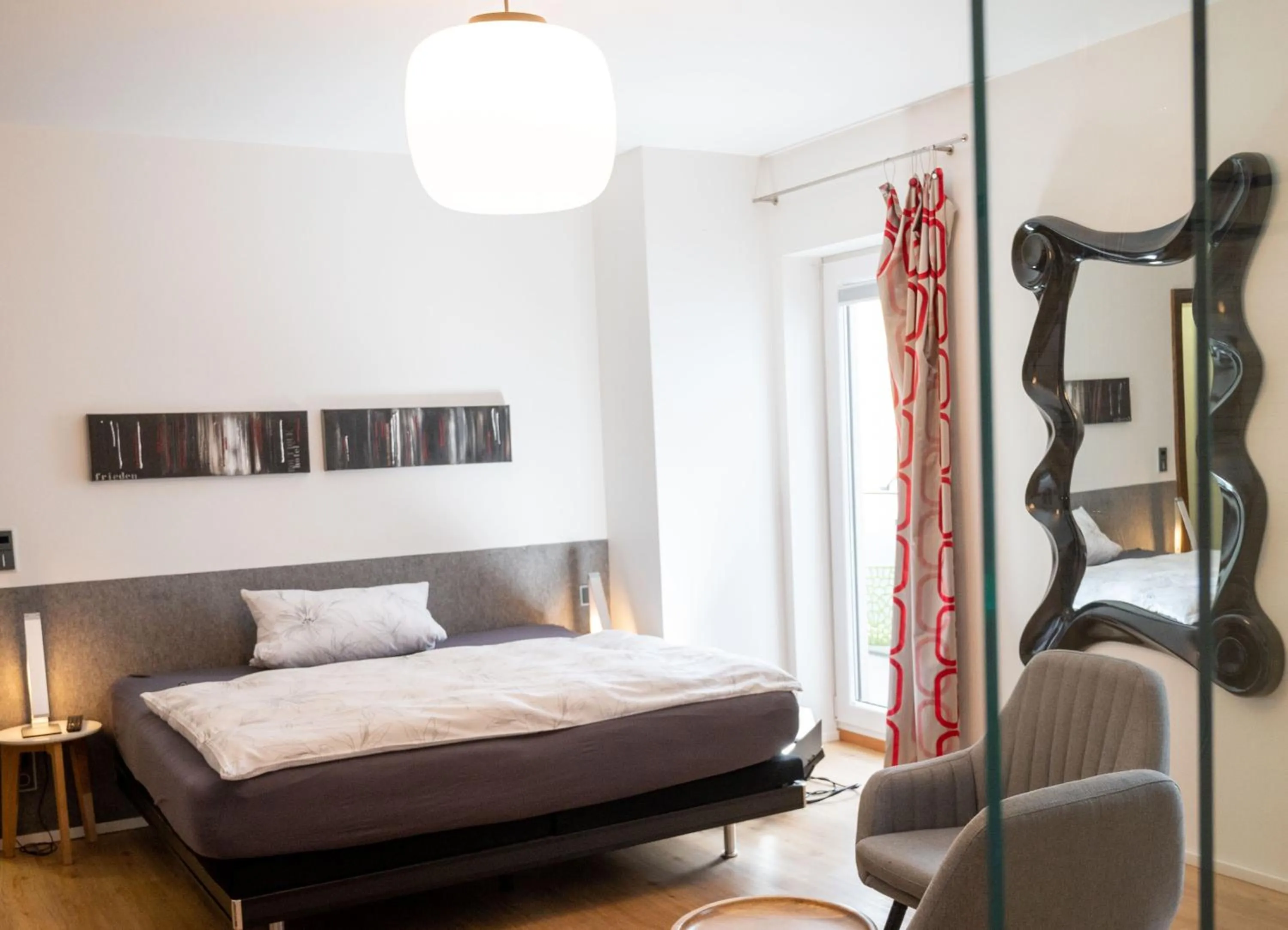 Bed in Boutique Hotel Frieden