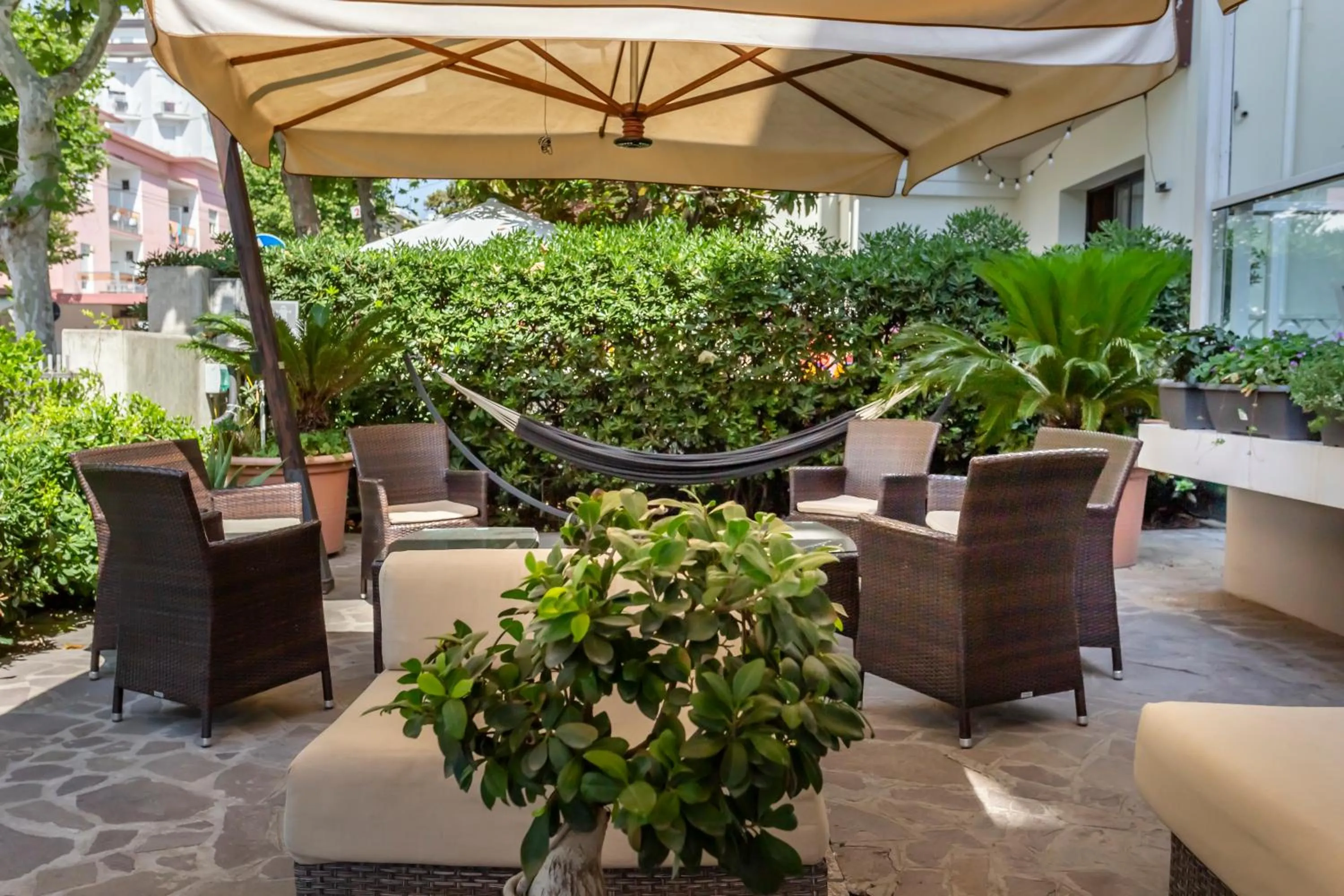 Property building in Hotel Vela d'Oro