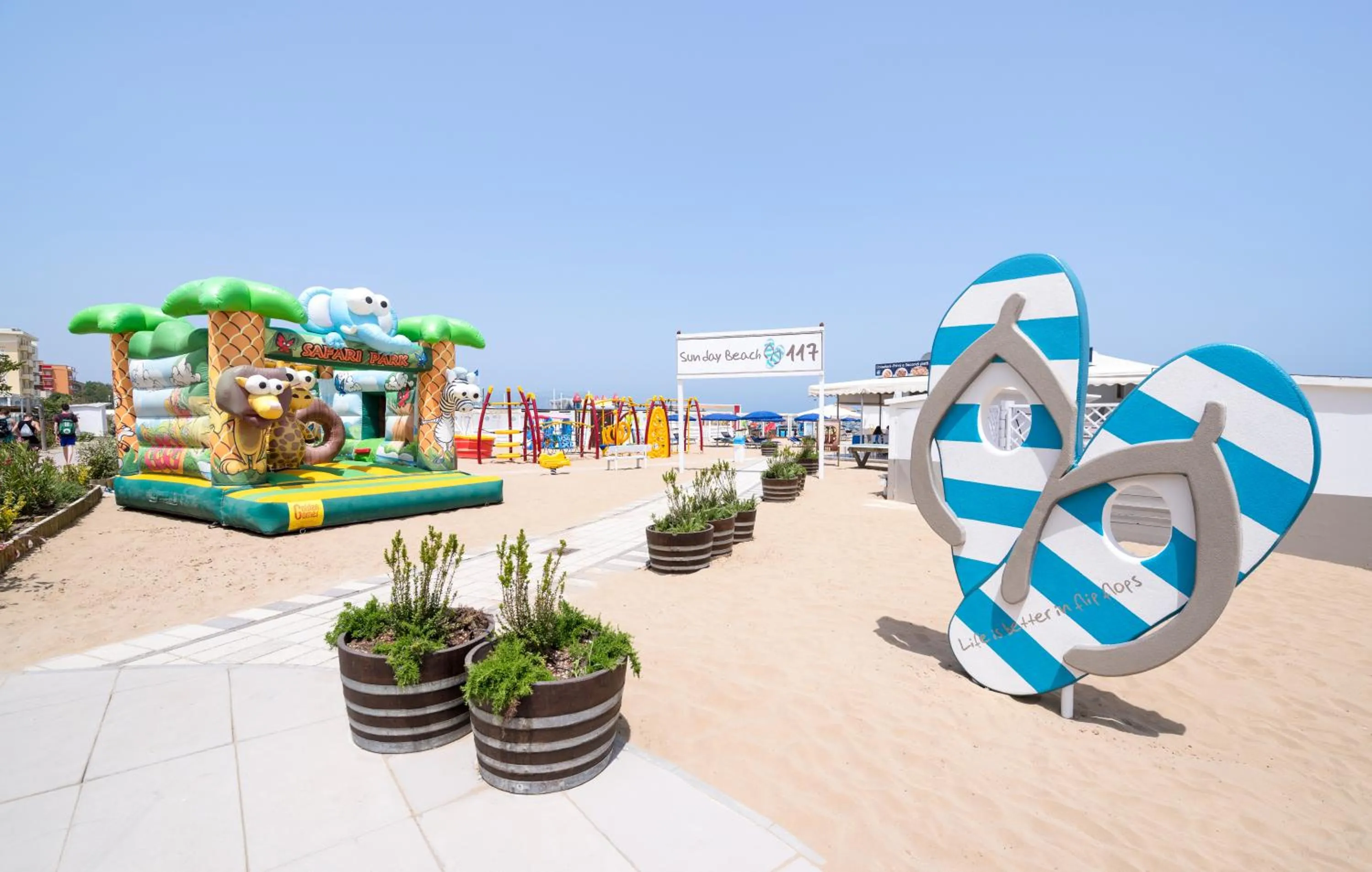 Beach in Hotel Vela d'Oro