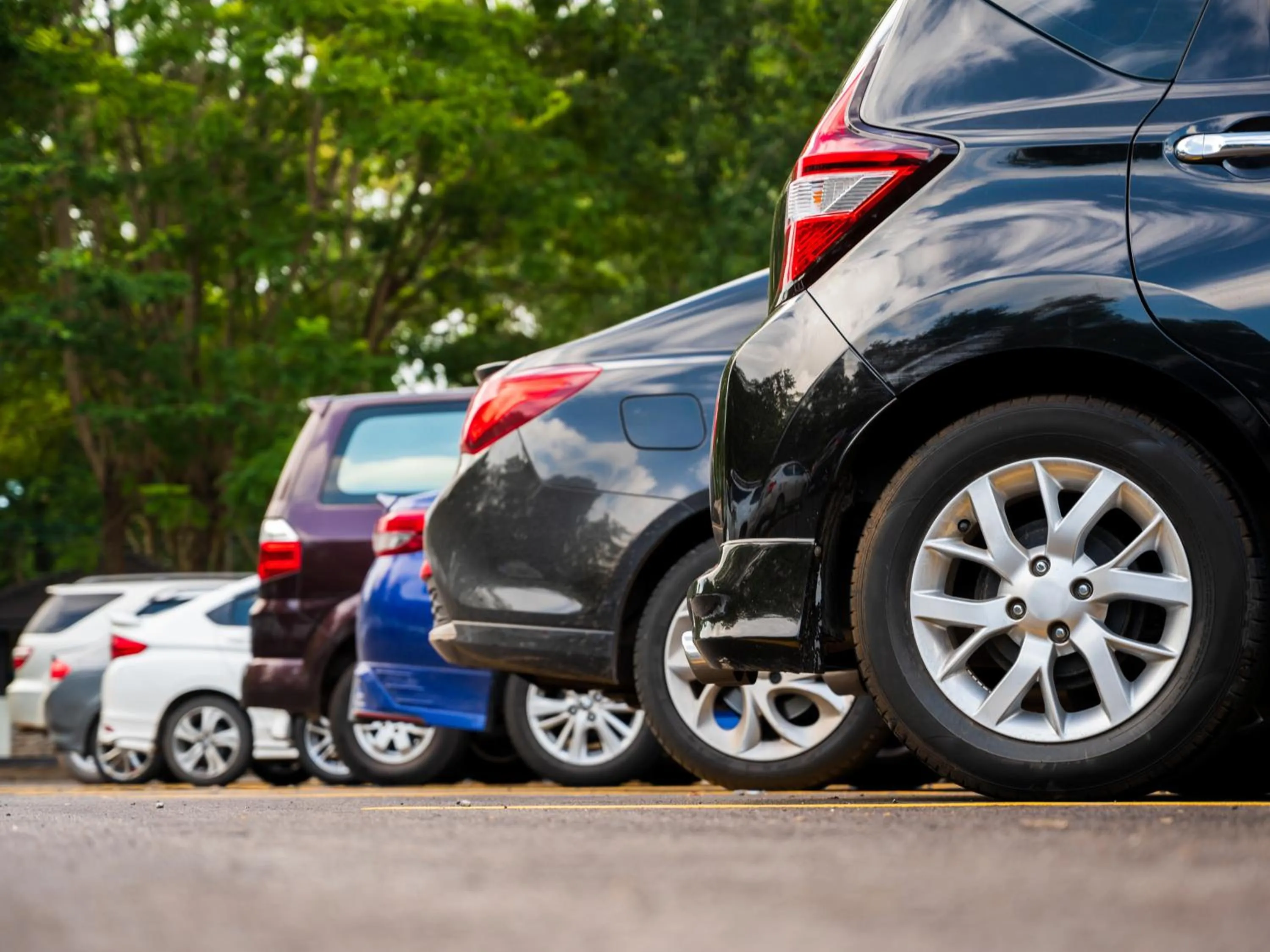 Parking in Hotel Vela d'Oro