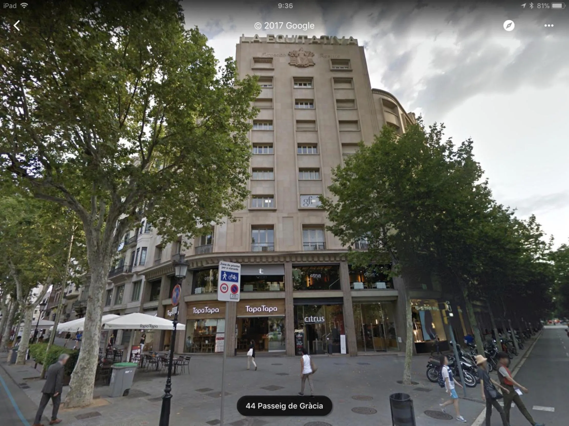 Property building in Passeig de Gracia Apartment