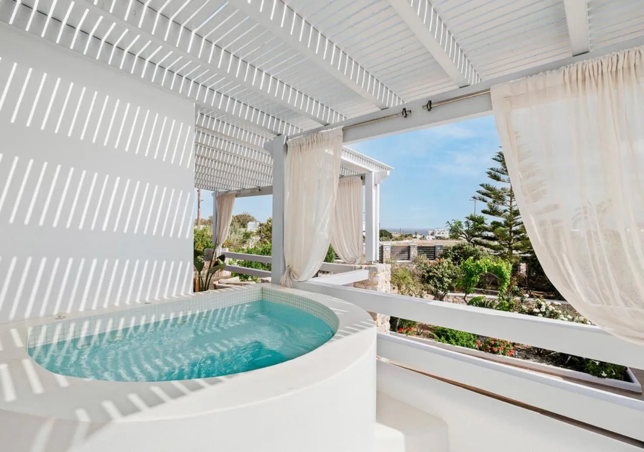 Balcony/Terrace in Orabel Suites Santorini (Adults Only)