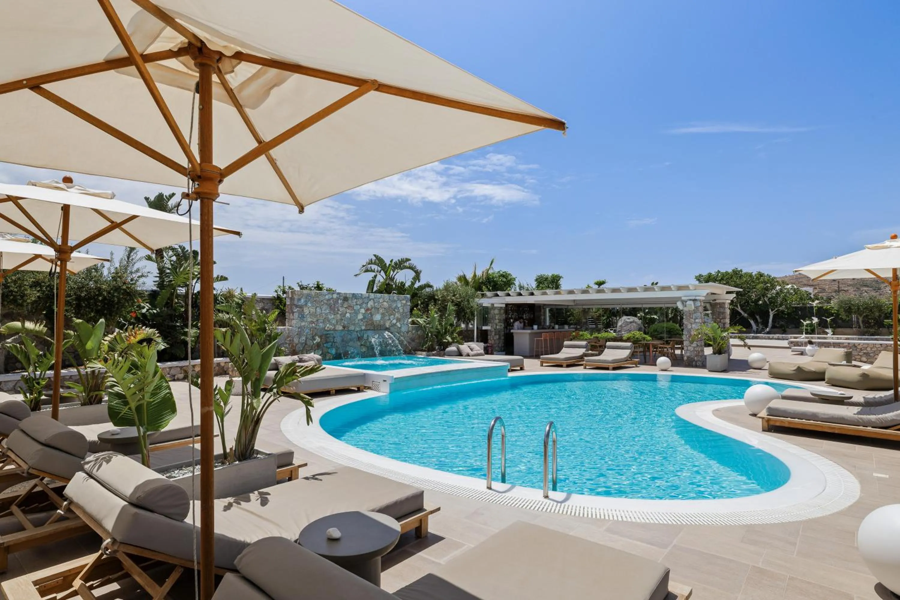 Swimming pool in Orabel Suites Santorini (Adults Only)