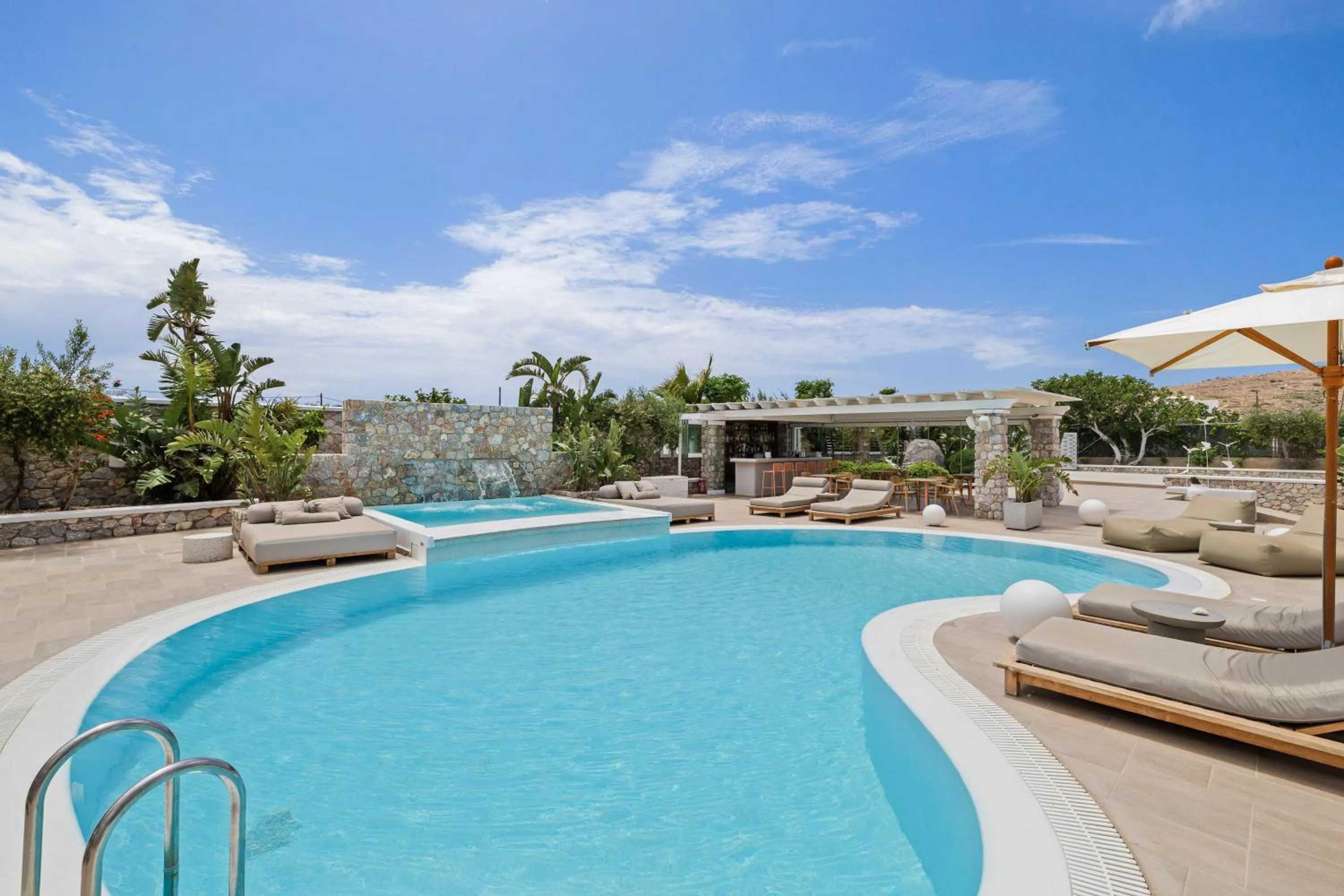 Swimming pool in Orabel Suites Santorini (Adults Only)