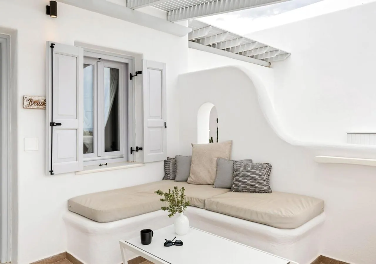 Balcony/Terrace in Orabel Suites Santorini (Adults Only)