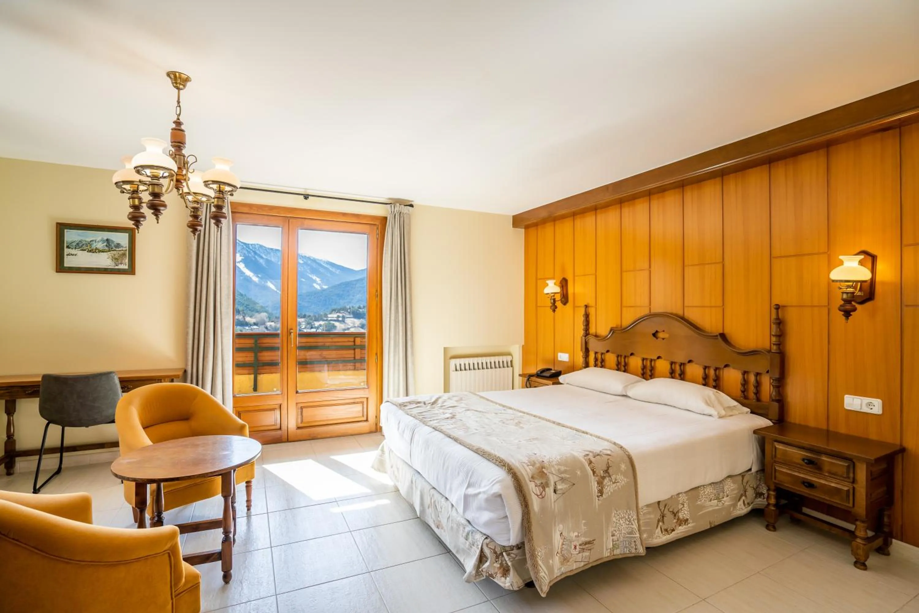 Bedroom, Bed in Abba Ordino Babot Hotel