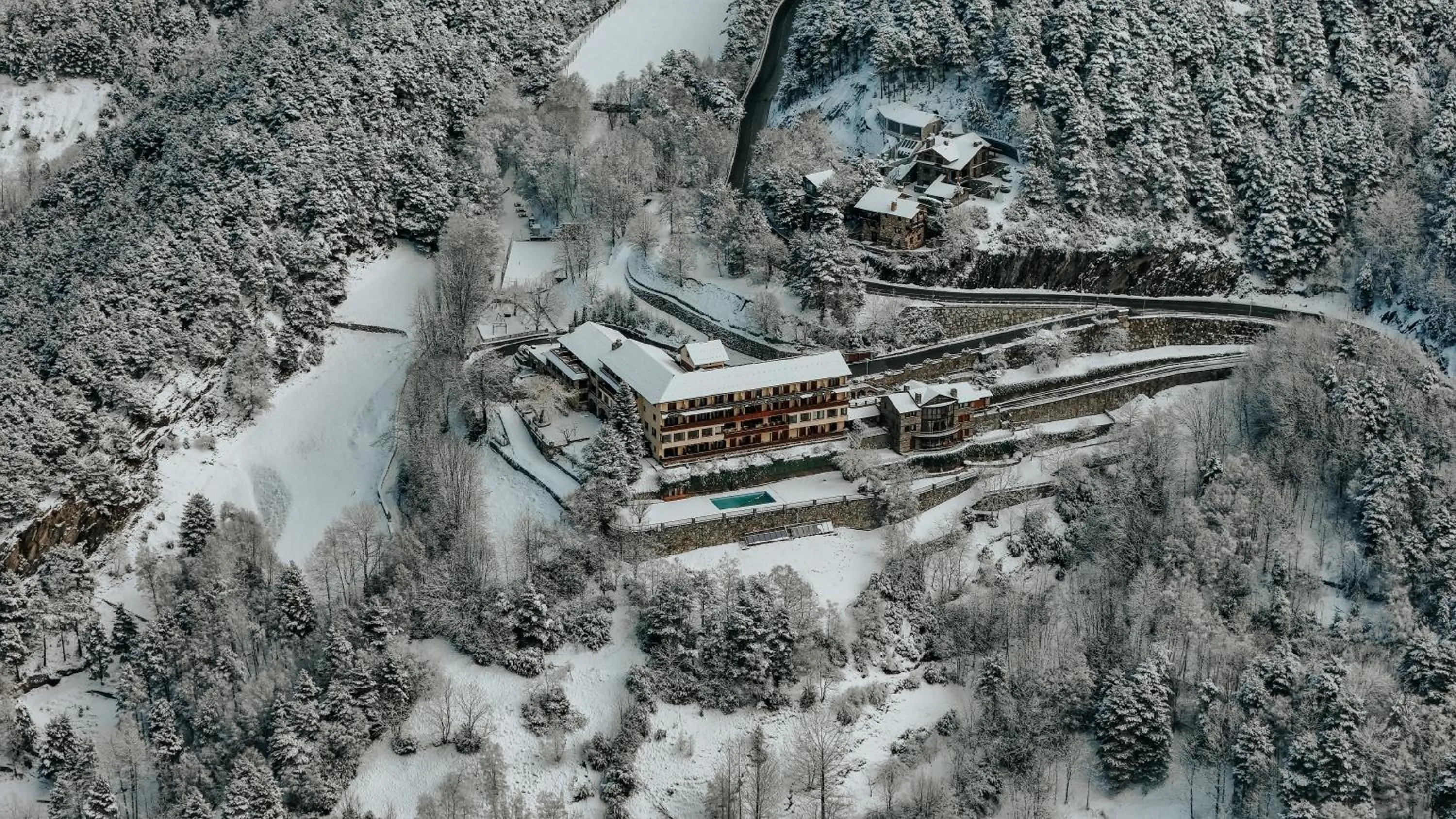 Property building in Abba Ordino Babot Hotel