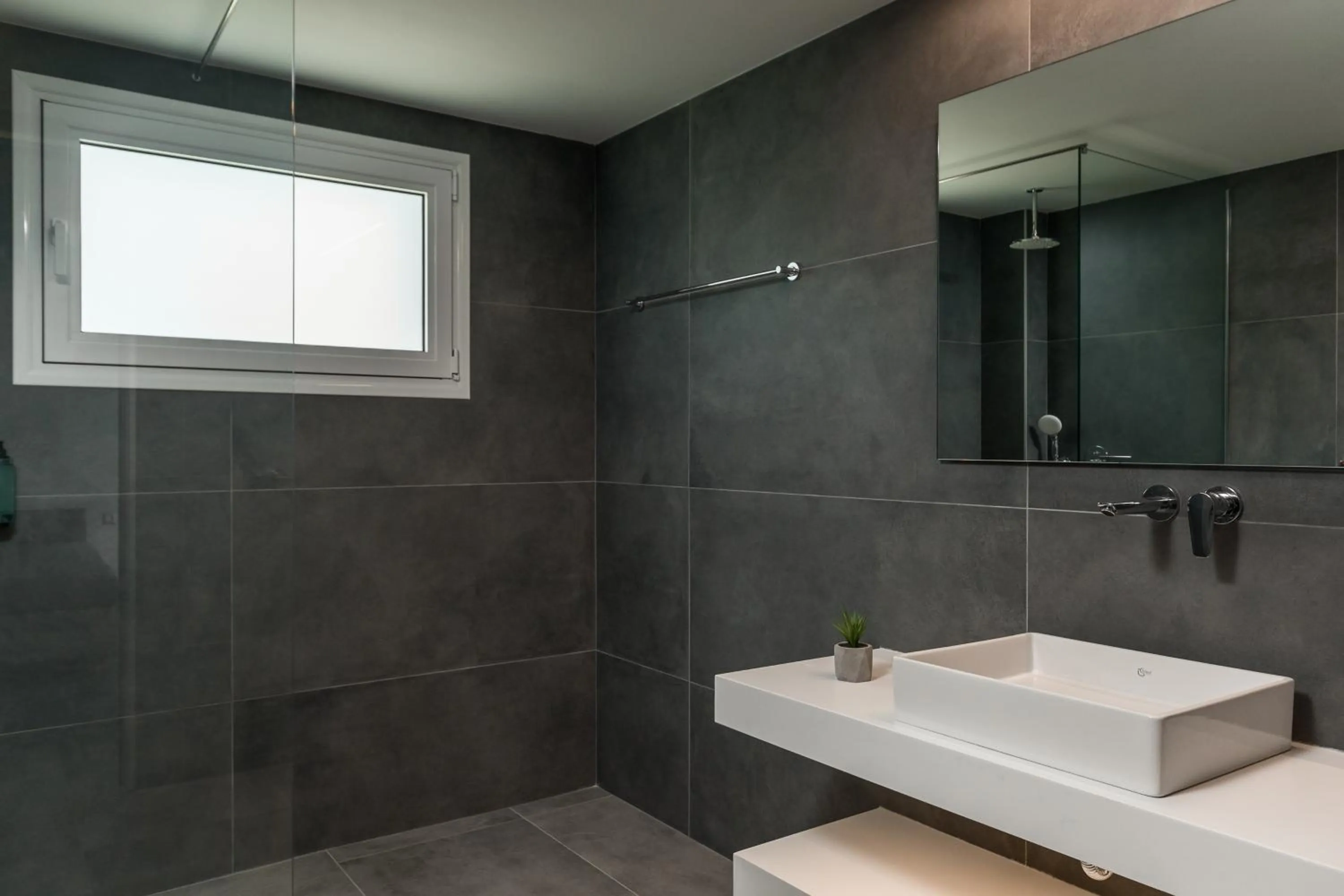 Bathroom in Acharavi Beach Hotel