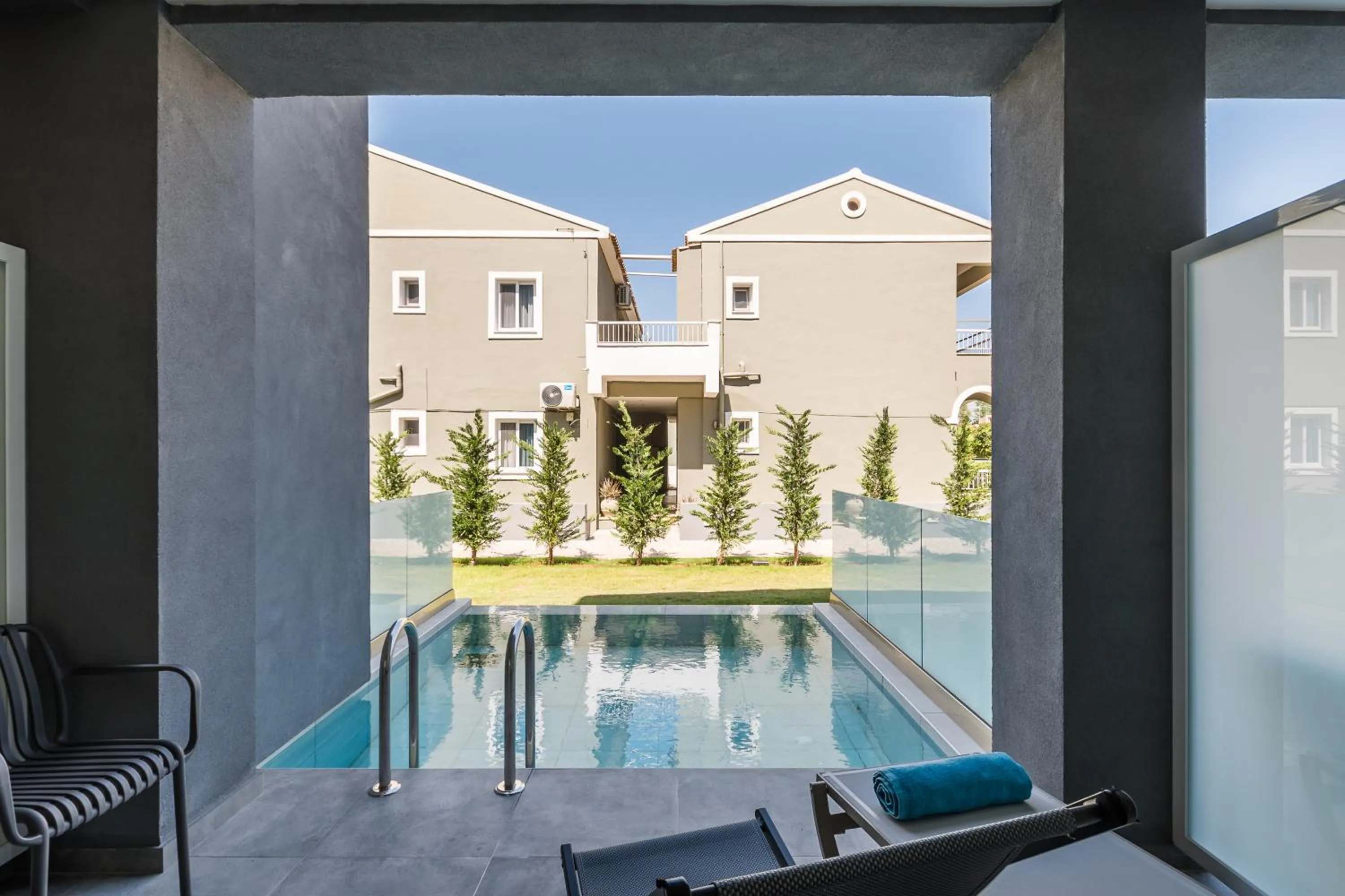 Property building in Acharavi Beach Hotel