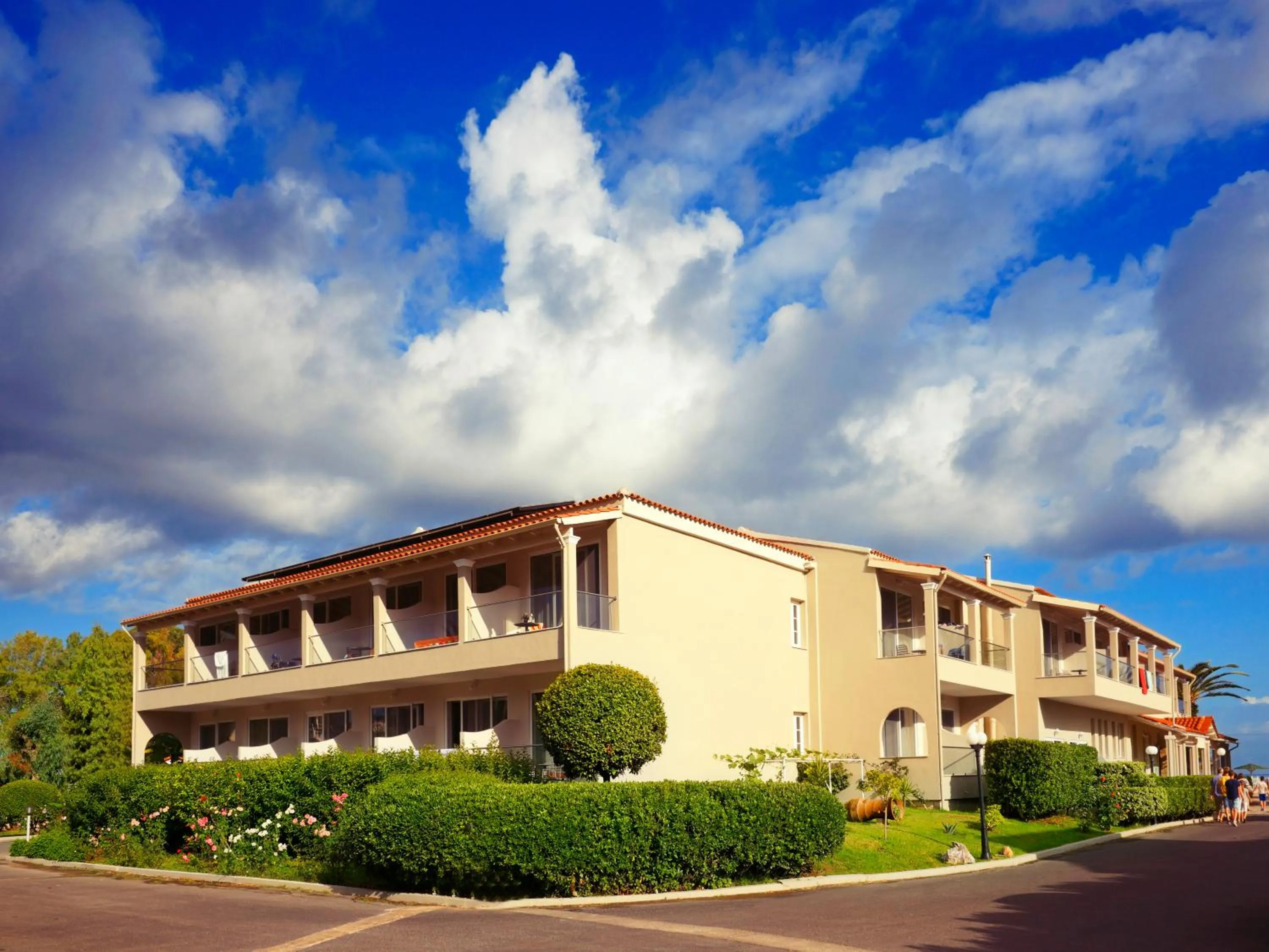 Property building in Acharavi Beach Hotel