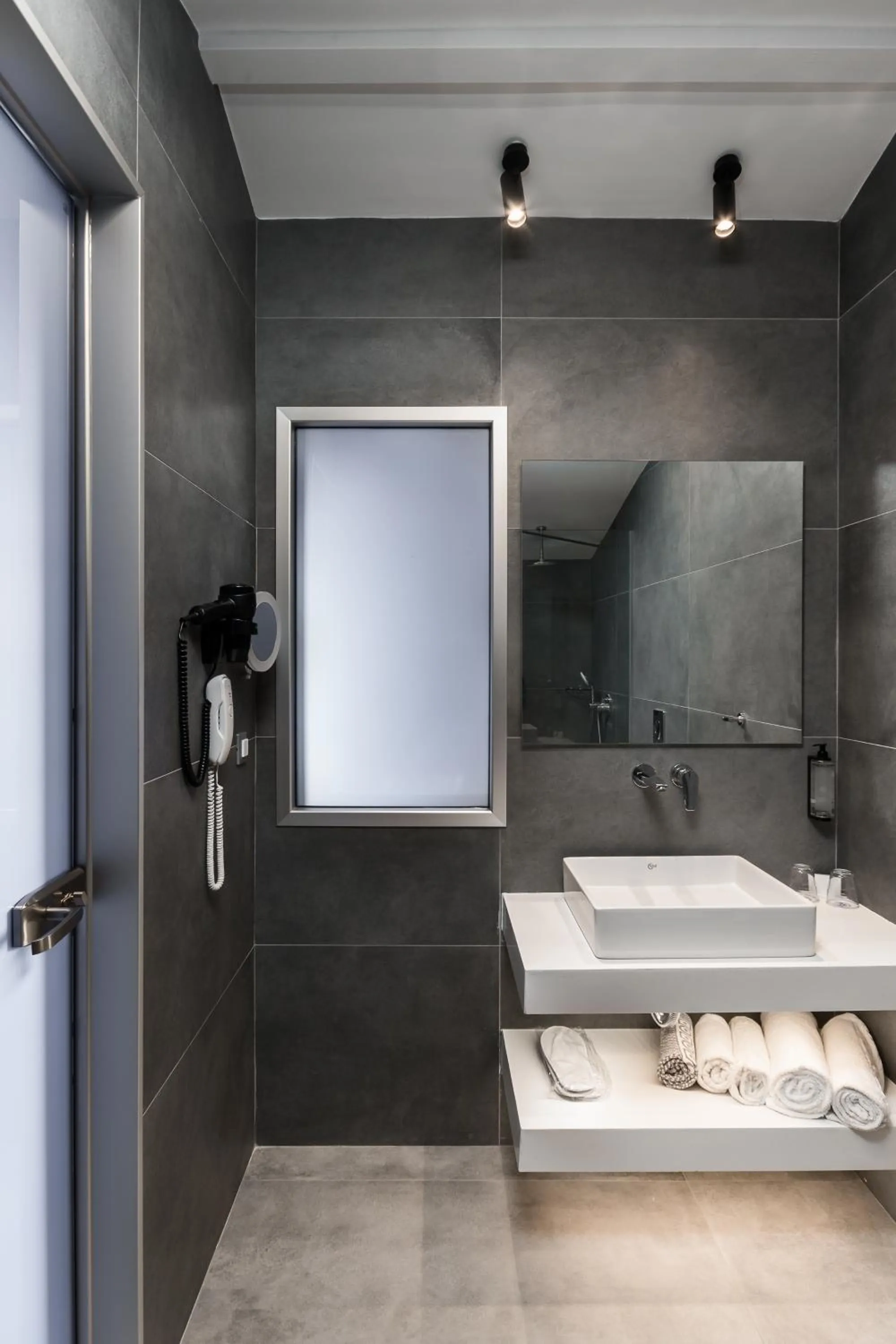 Bathroom in Acharavi Beach Hotel