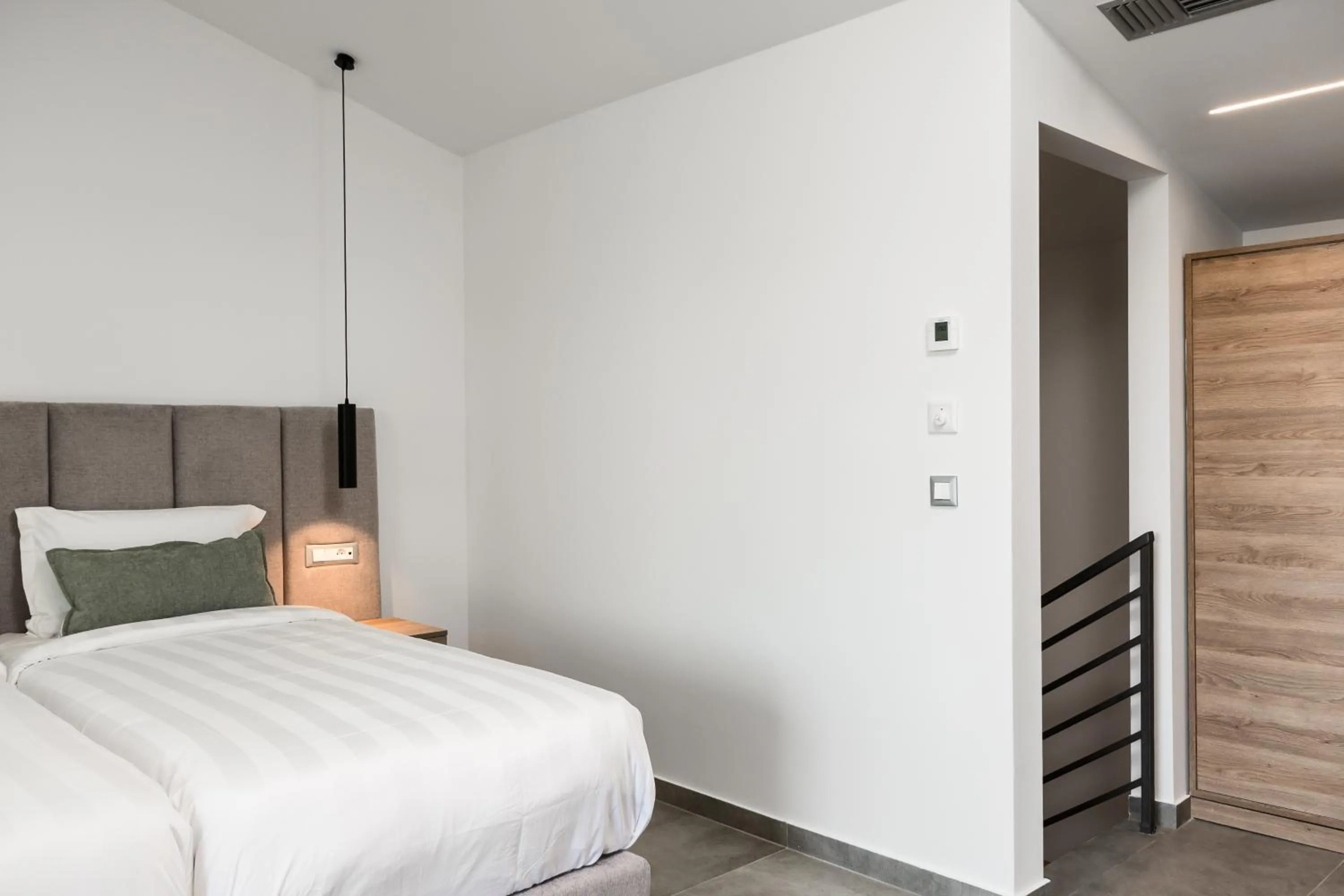 Bedroom, Bed in Acharavi Beach Hotel