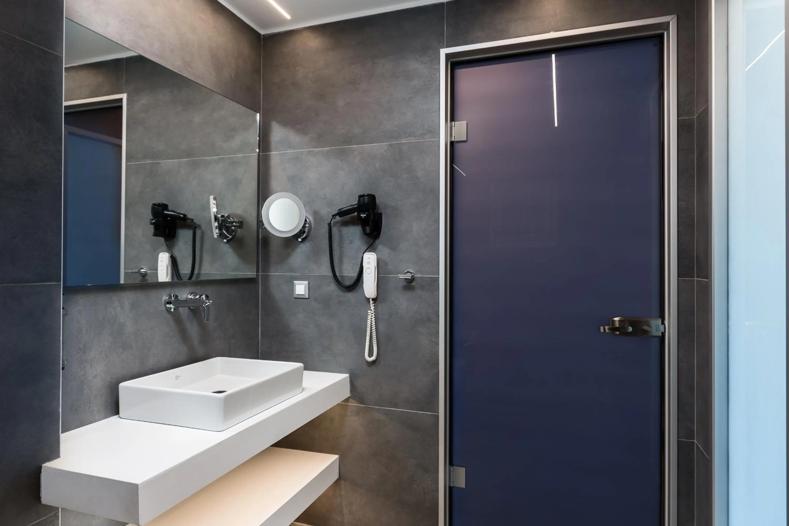 Bathroom in Acharavi Beach Hotel