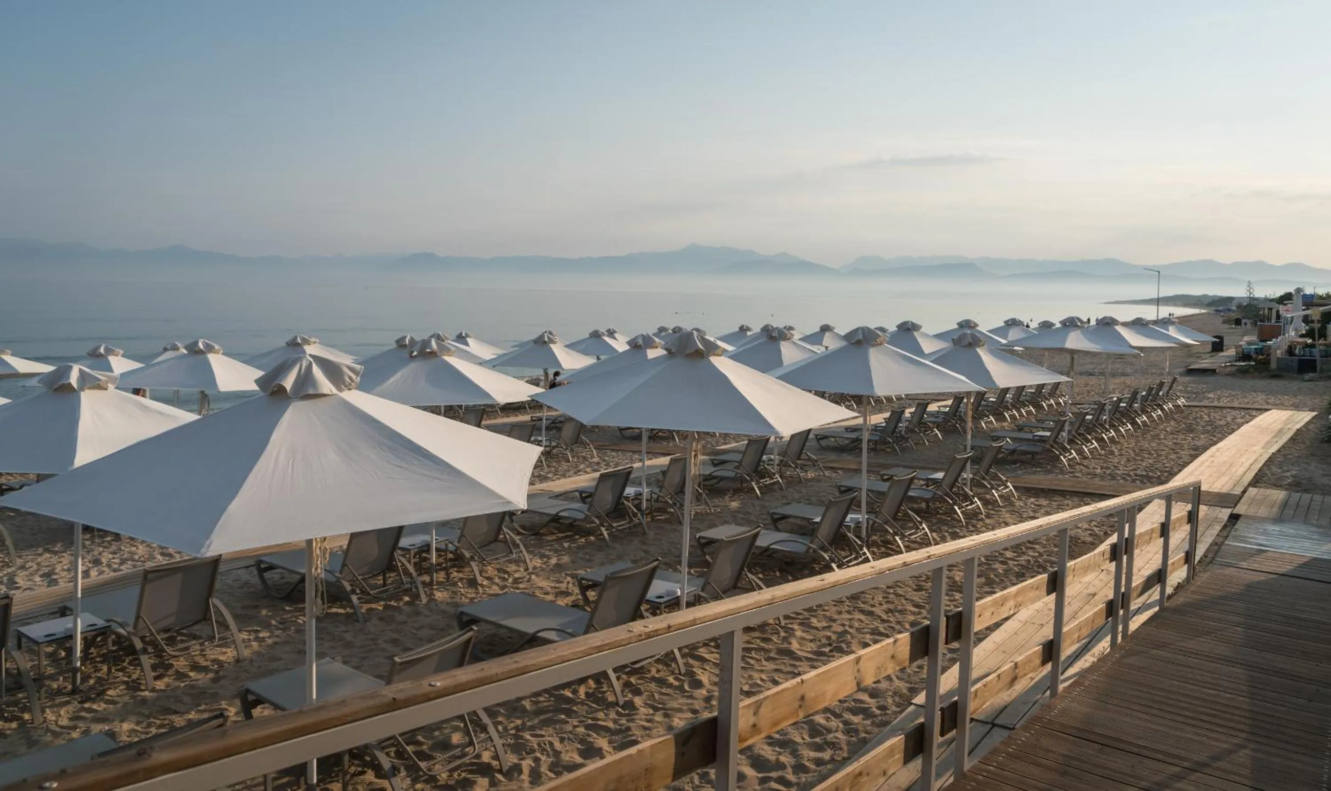 Sea view in Acharavi Beach Hotel