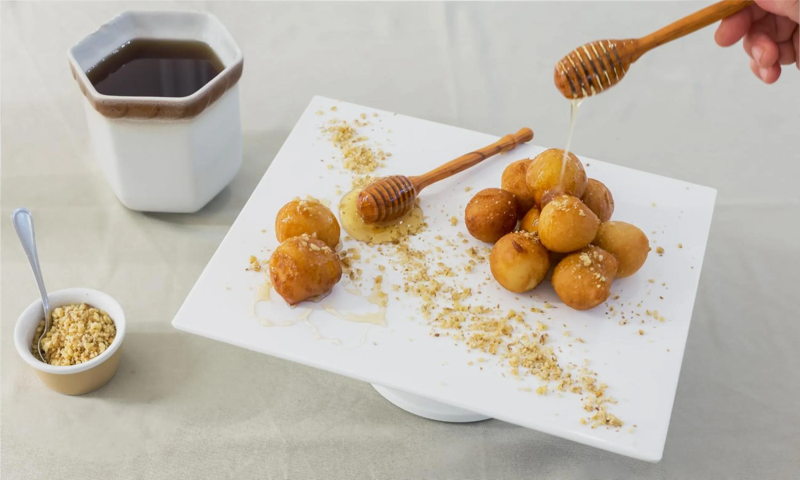 Buffet breakfast in Acharavi Beach Hotel