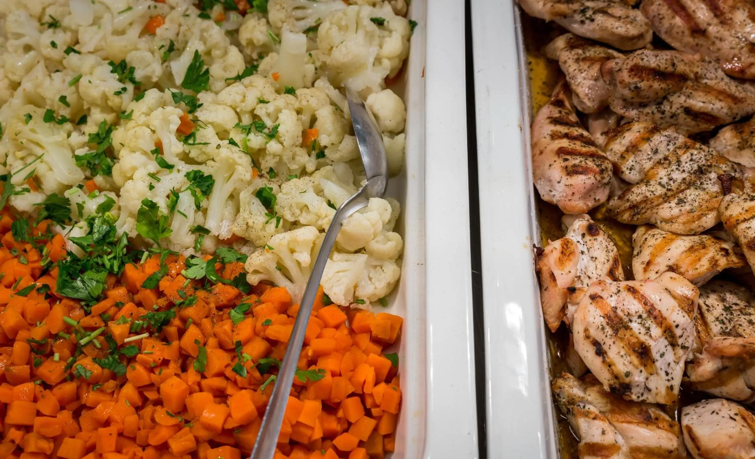 Dinner in Acharavi Beach Hotel