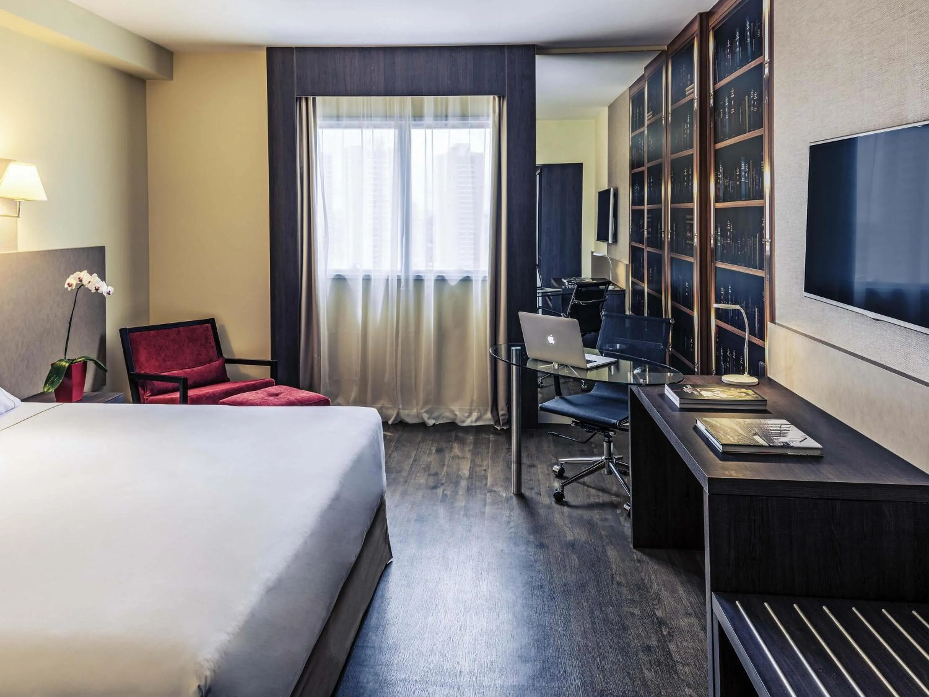 Bedroom, Bed in Mercure Ribeirão Preto