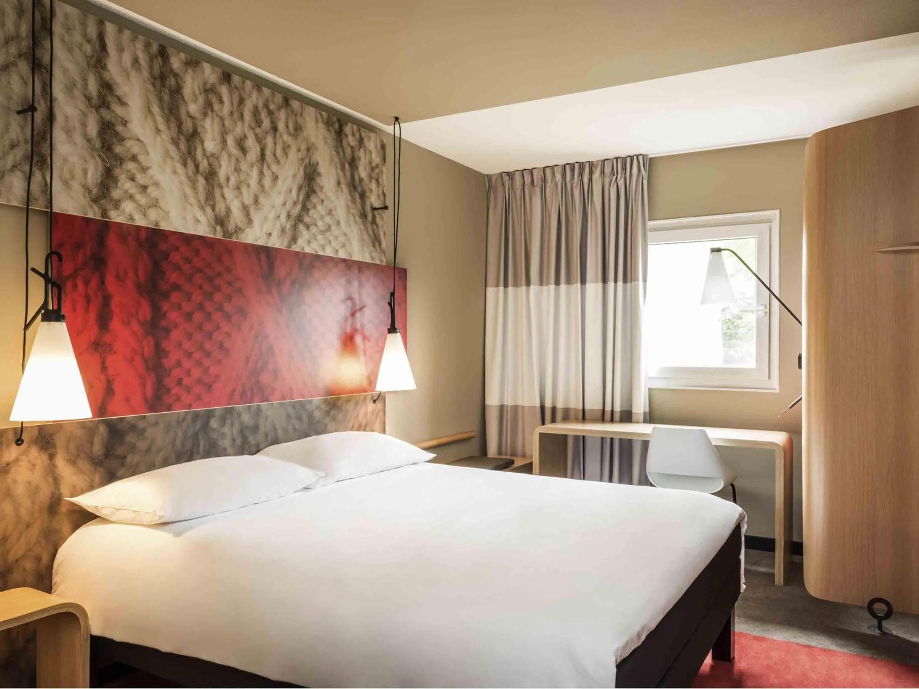 Bedroom in Ibis Leipzig City