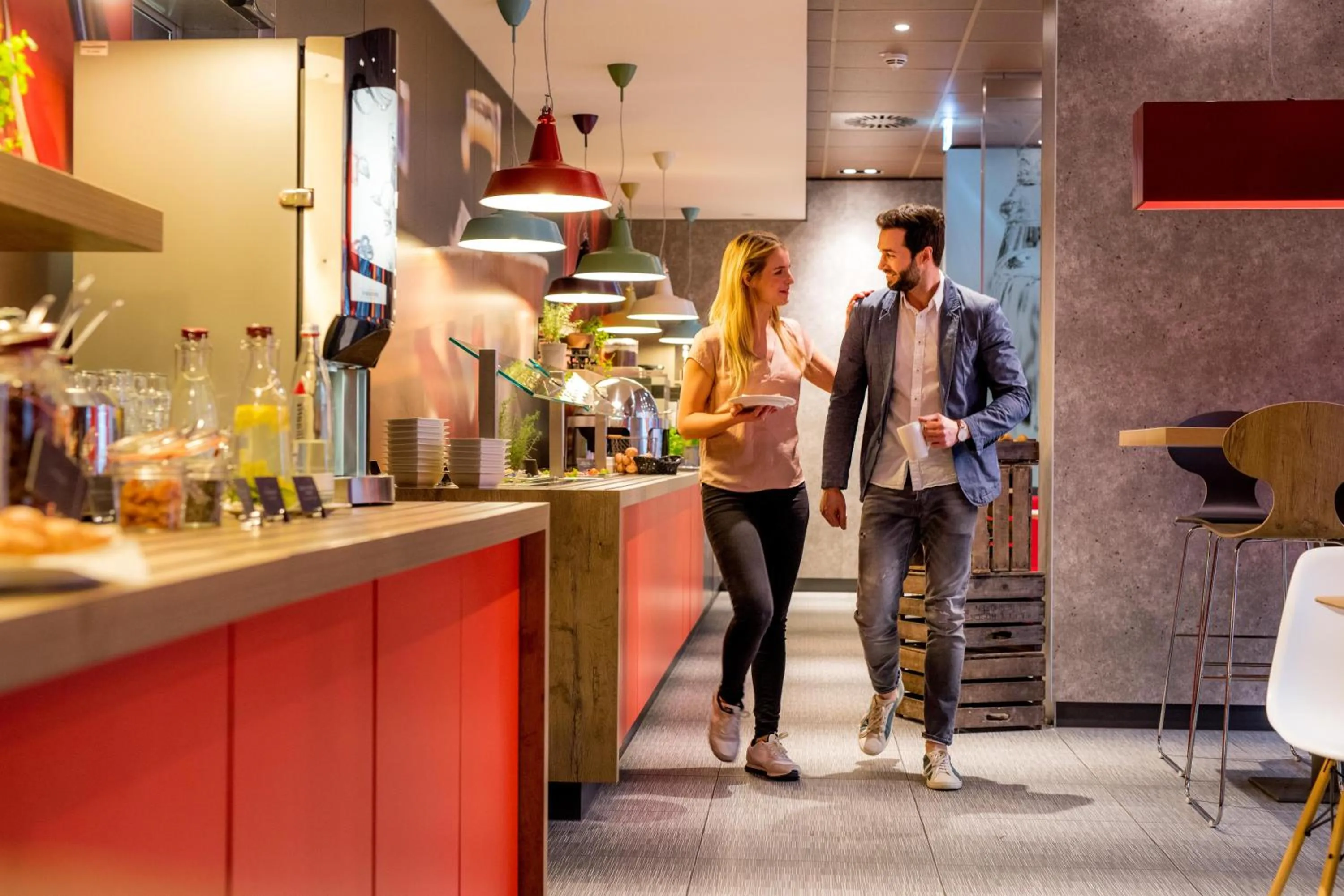 Buffet breakfast in Ibis Leipzig City