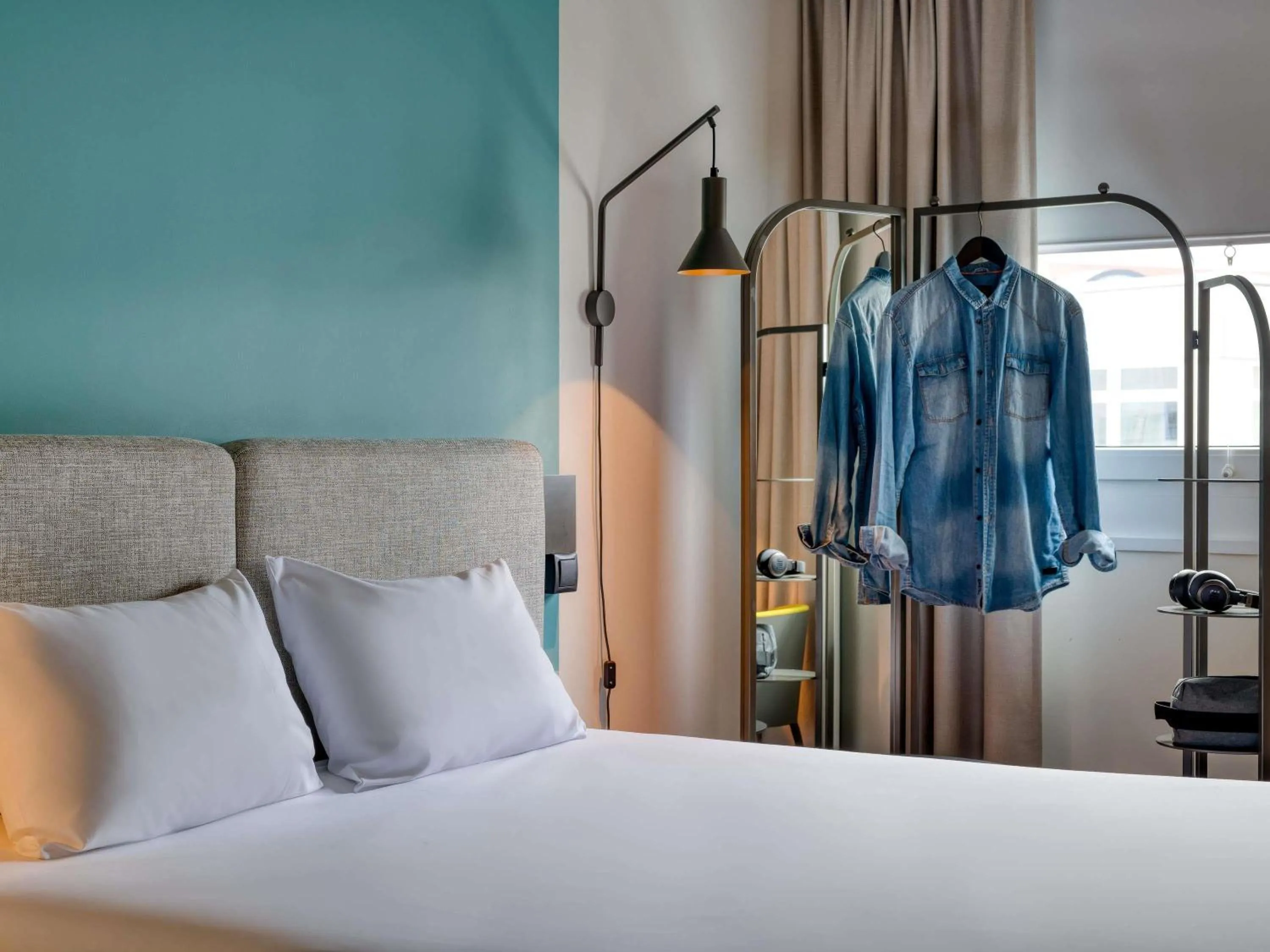 Bedroom, Bed in Ibis Leipzig City