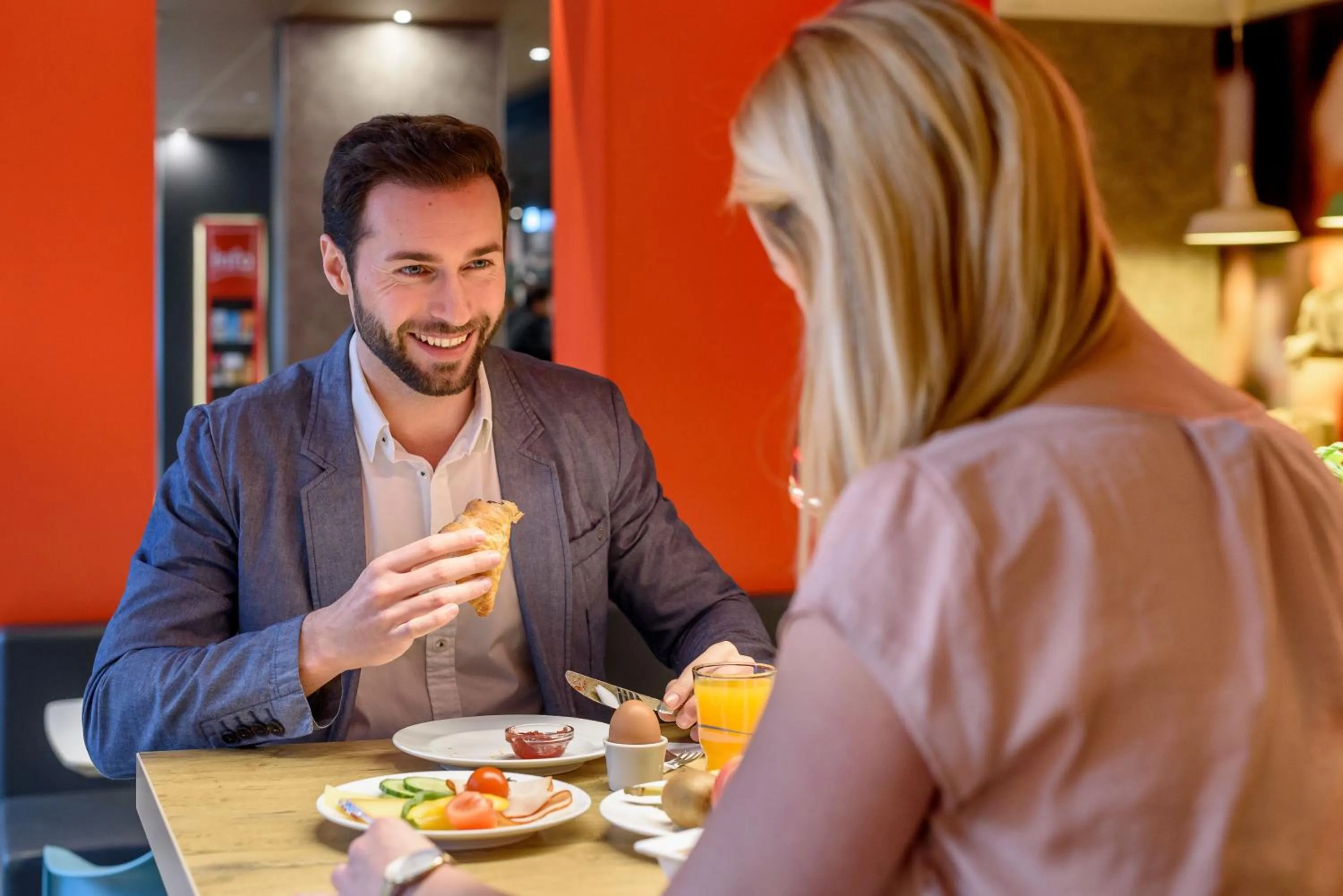 Buffet breakfast in Ibis Leipzig City