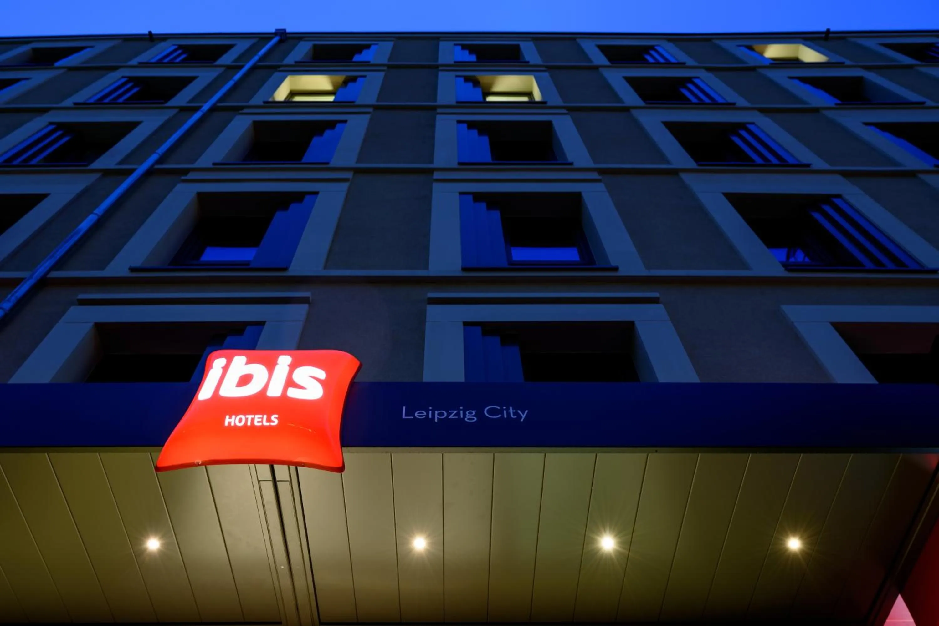 Facade/entrance in Ibis Leipzig City