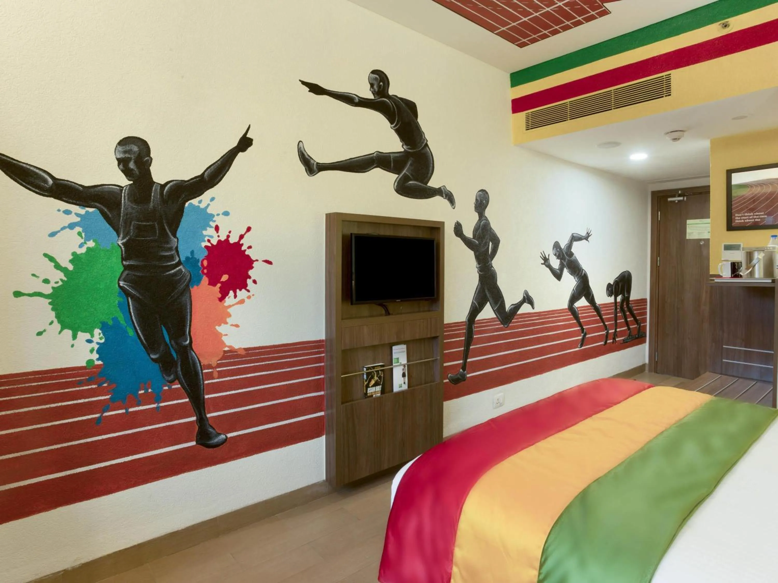 Bedroom, Bed in ibis Styles Goa Calangute - An Accor Brand