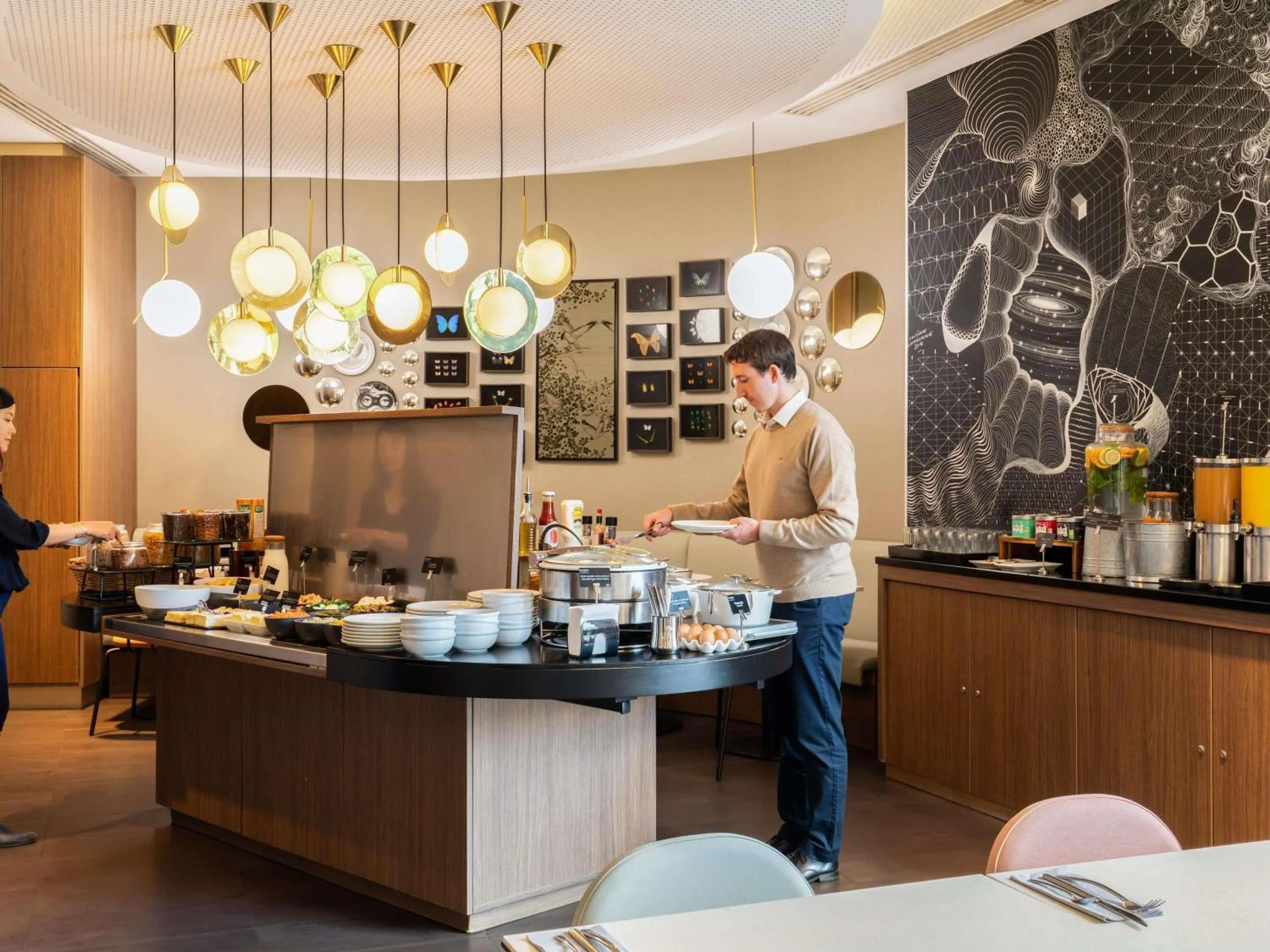 Breakfast in Novotel Suites Paris Expo Porte de Versailles