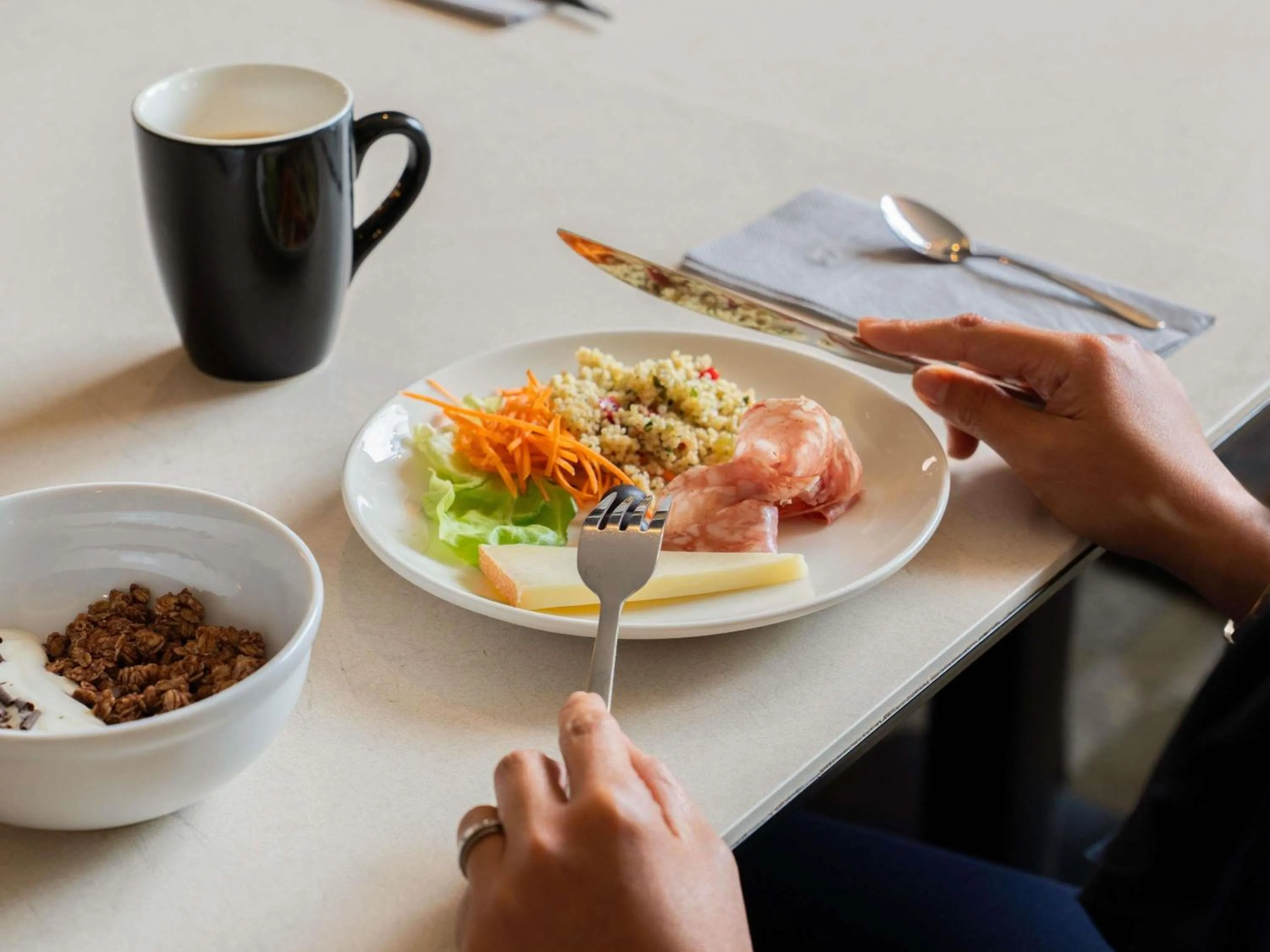 Breakfast in Novotel Suites Paris Expo Porte de Versailles