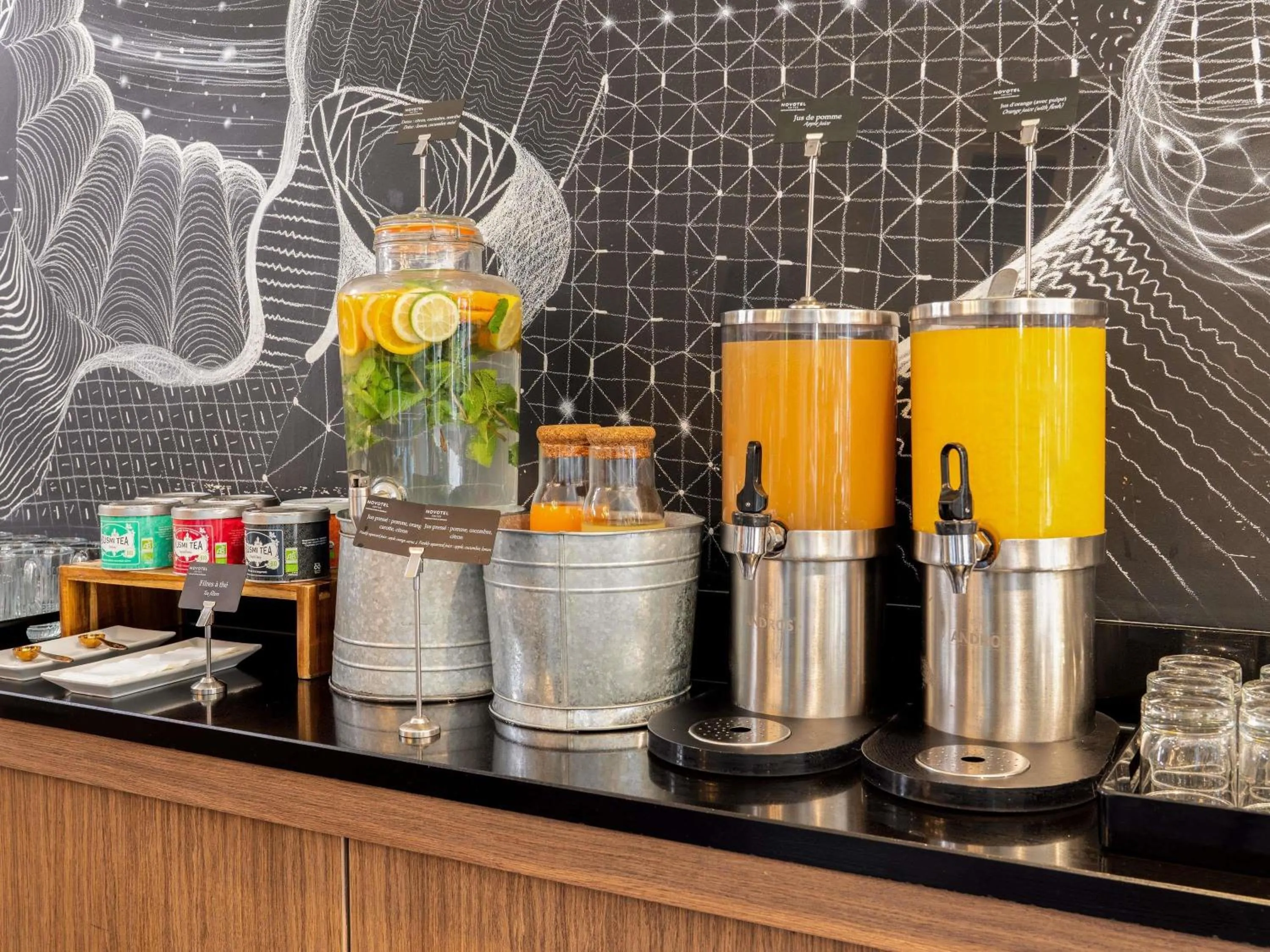 Breakfast in Novotel Suites Paris Expo Porte de Versailles