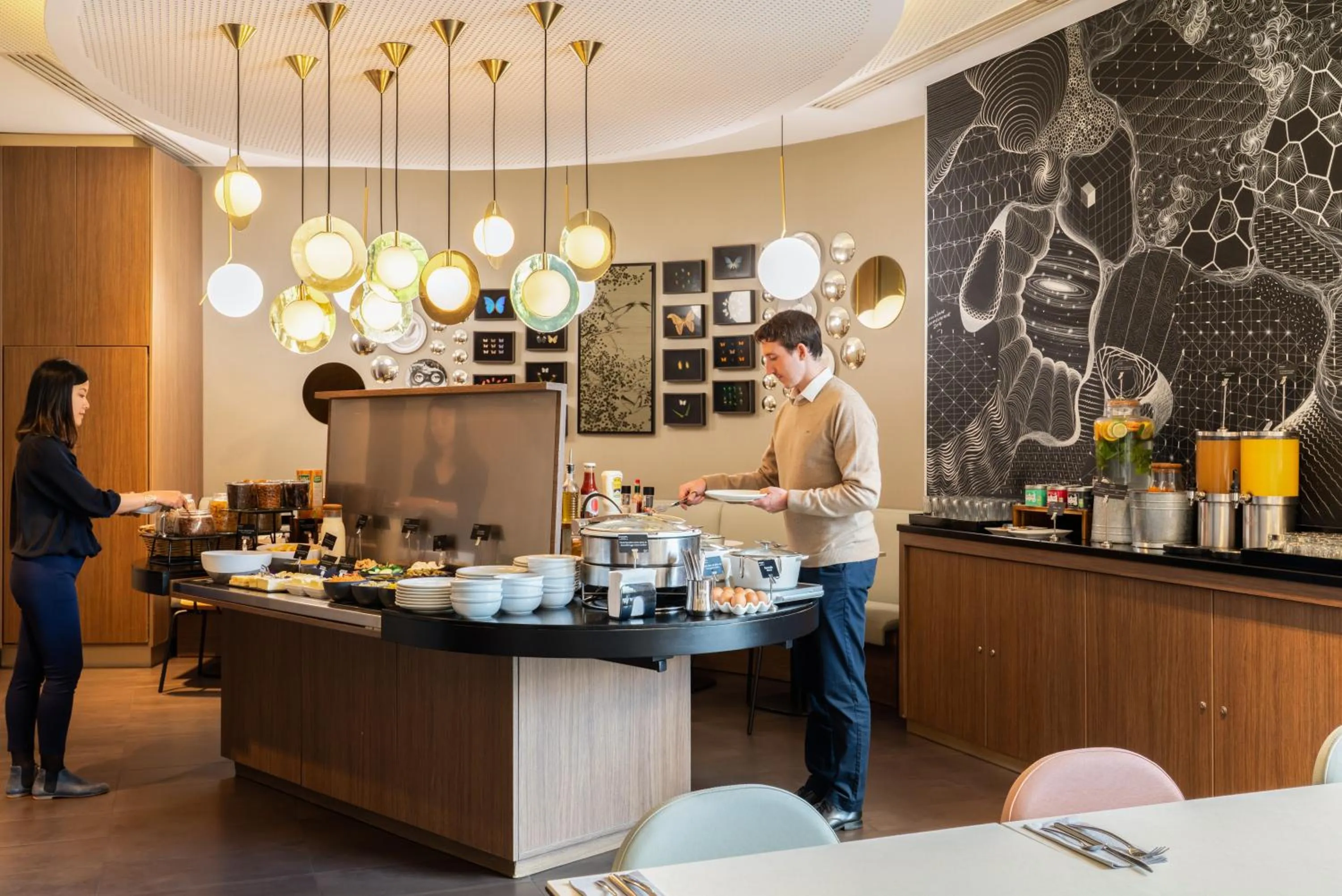 Breakfast in Novotel Suites Paris Expo Porte de Versailles