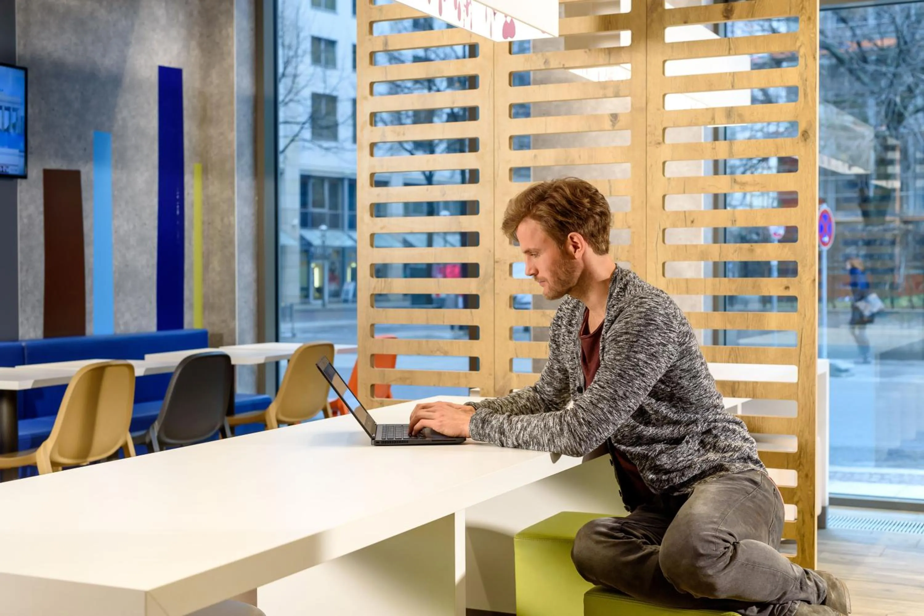 Lobby or reception in Ibis Budget Leipzig City