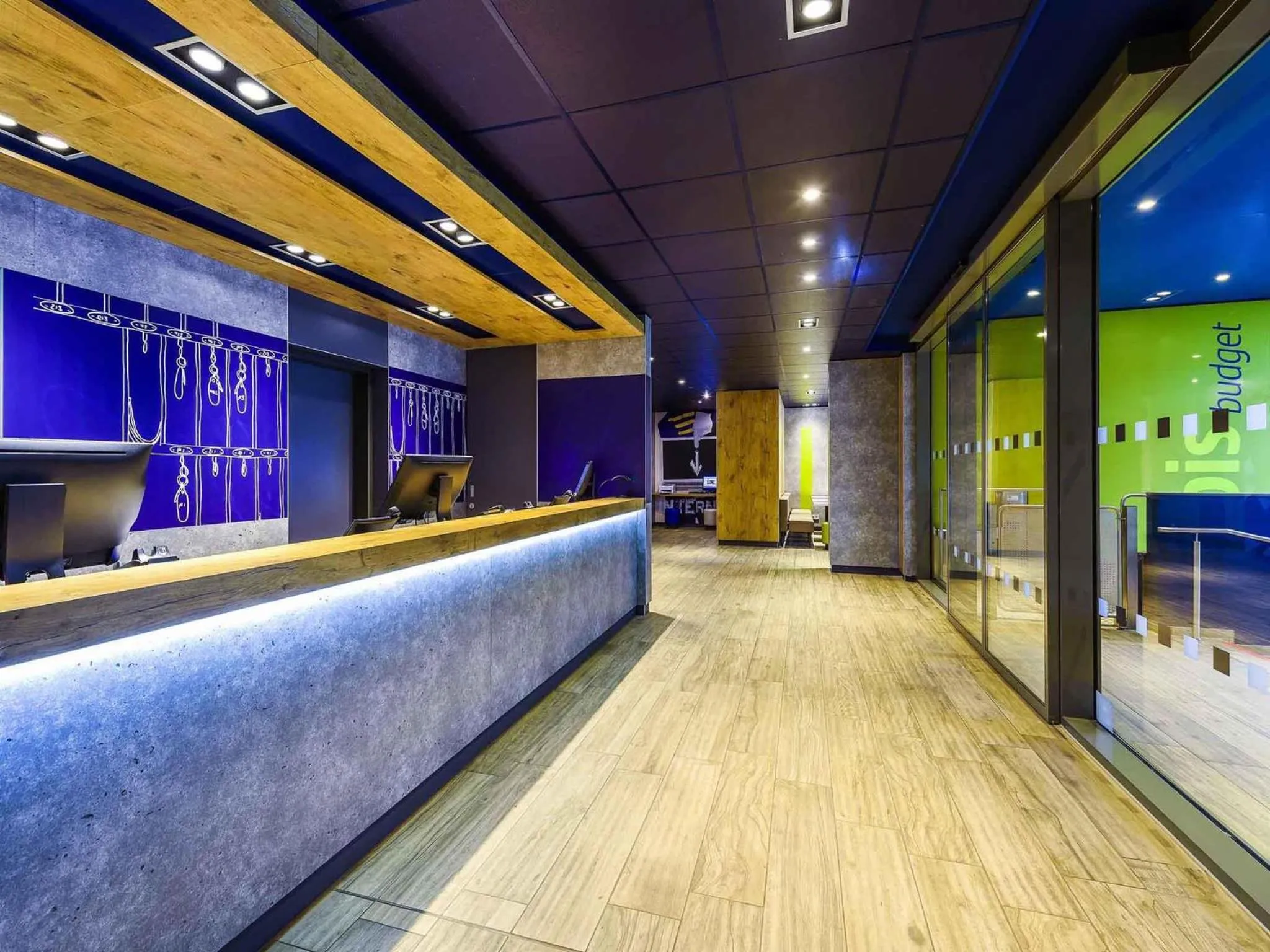 Property building in Ibis Budget Leipzig City