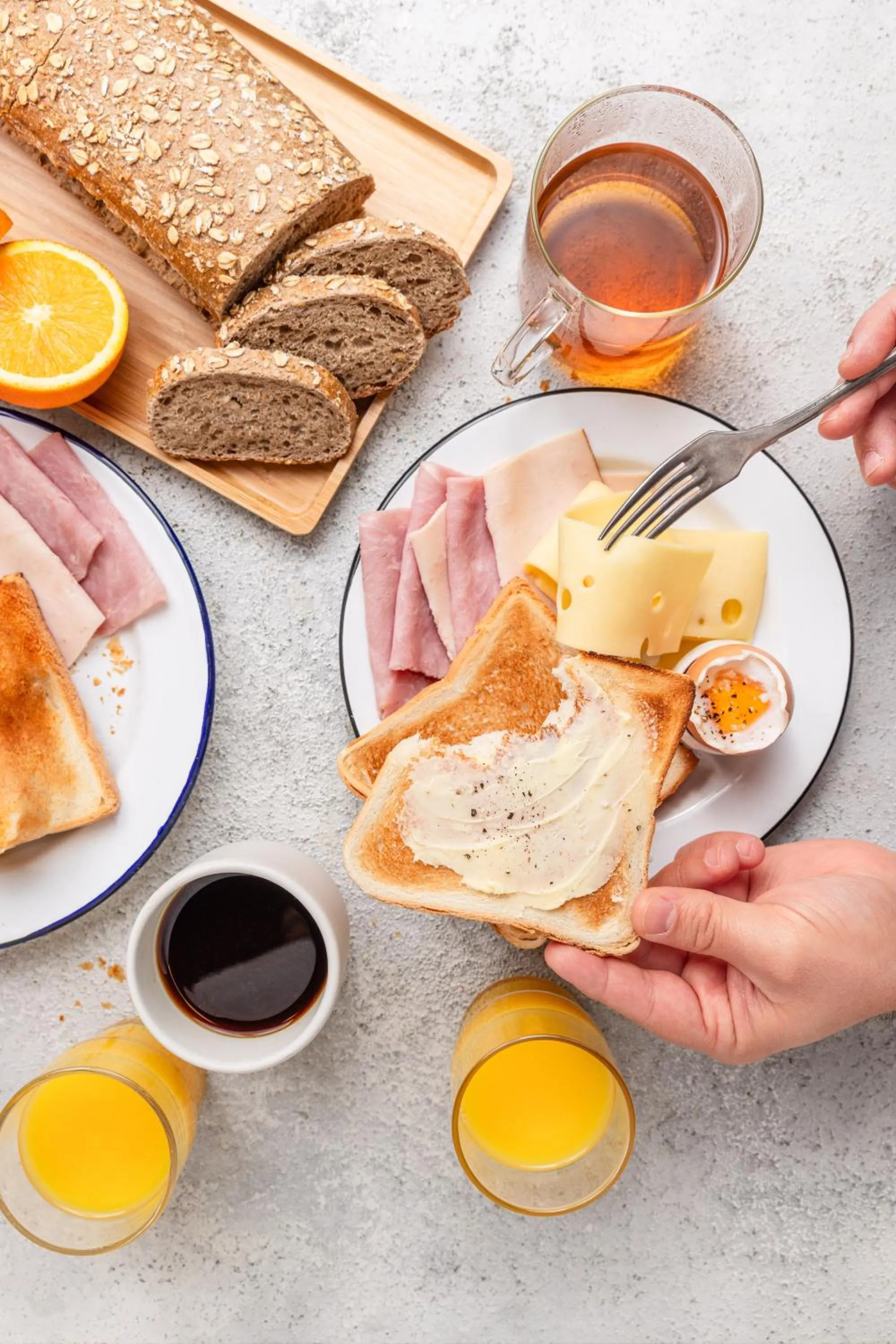 Buffet breakfast in Ibis Budget Sisteron