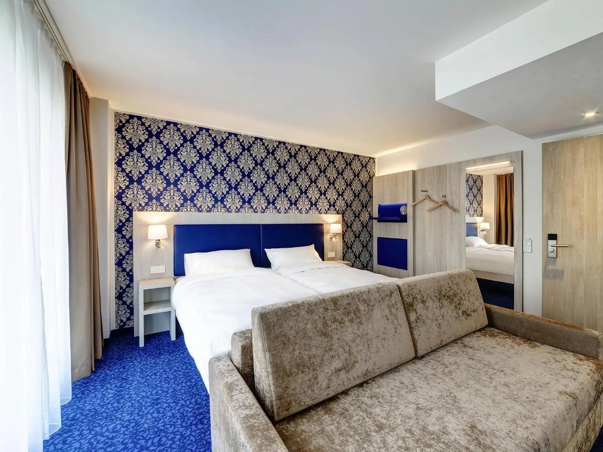 Bedroom, Bed in ibis Styles Rastatt Baden-Baden