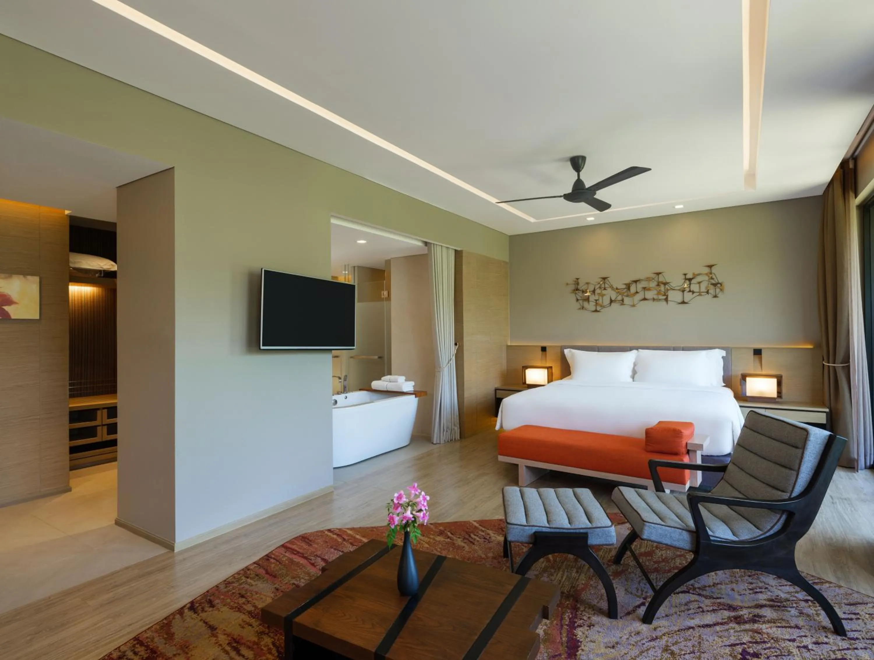 Photo of the whole room, Bed in dusitD2 Khao Yai