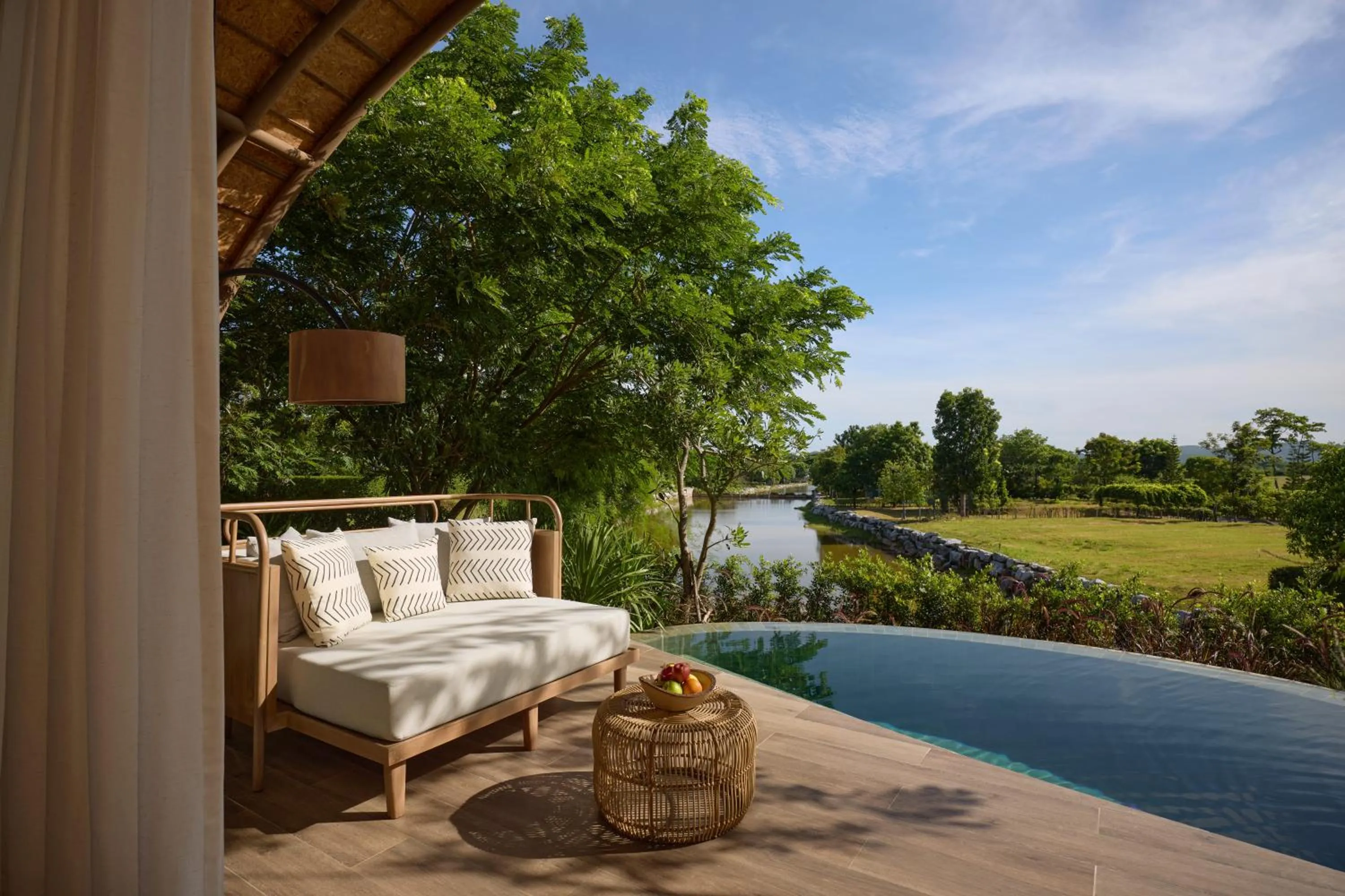 Swimming pool in dusitD2 Khao Yai