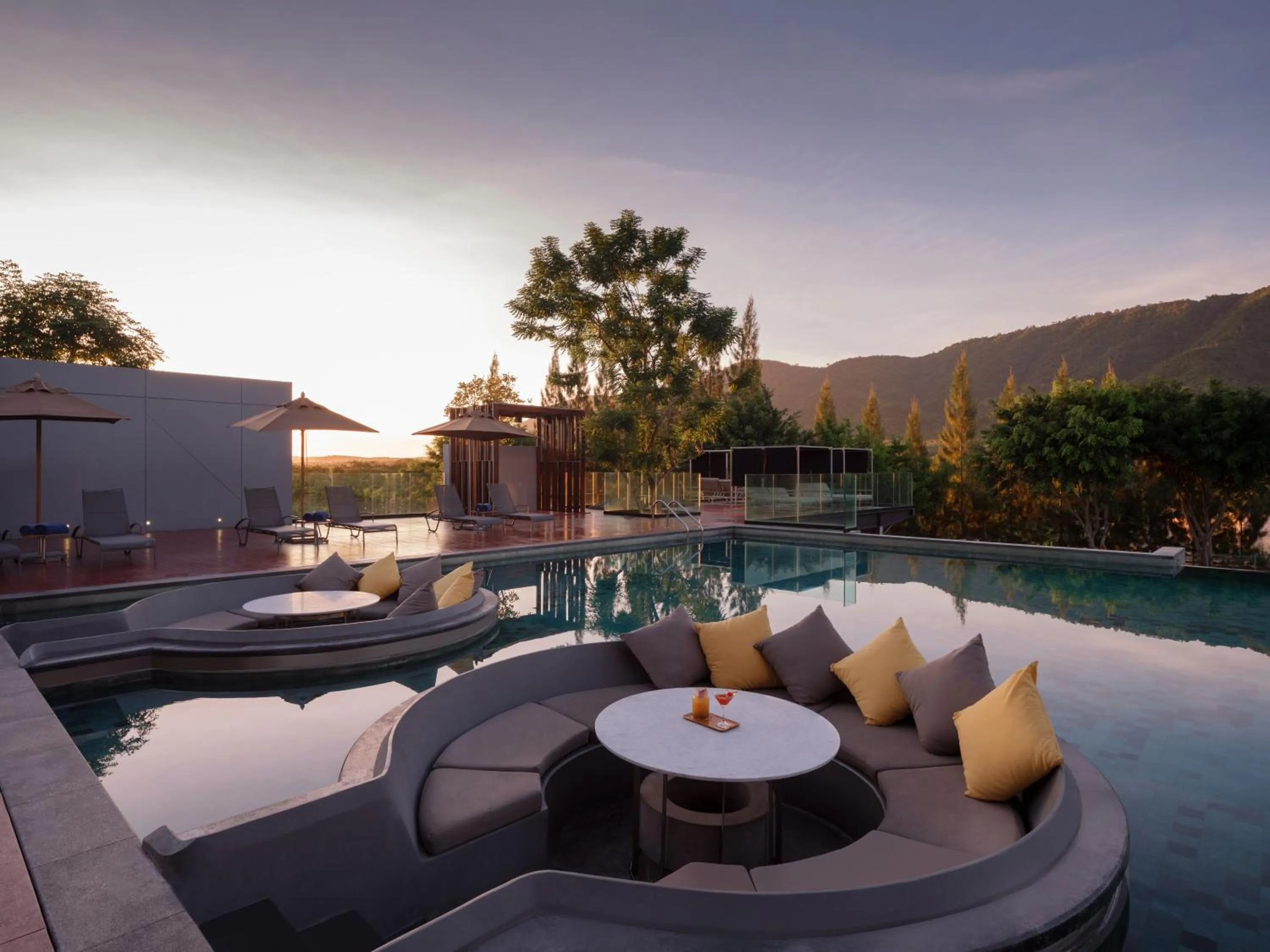 Swimming pool in dusitD2 Khao Yai