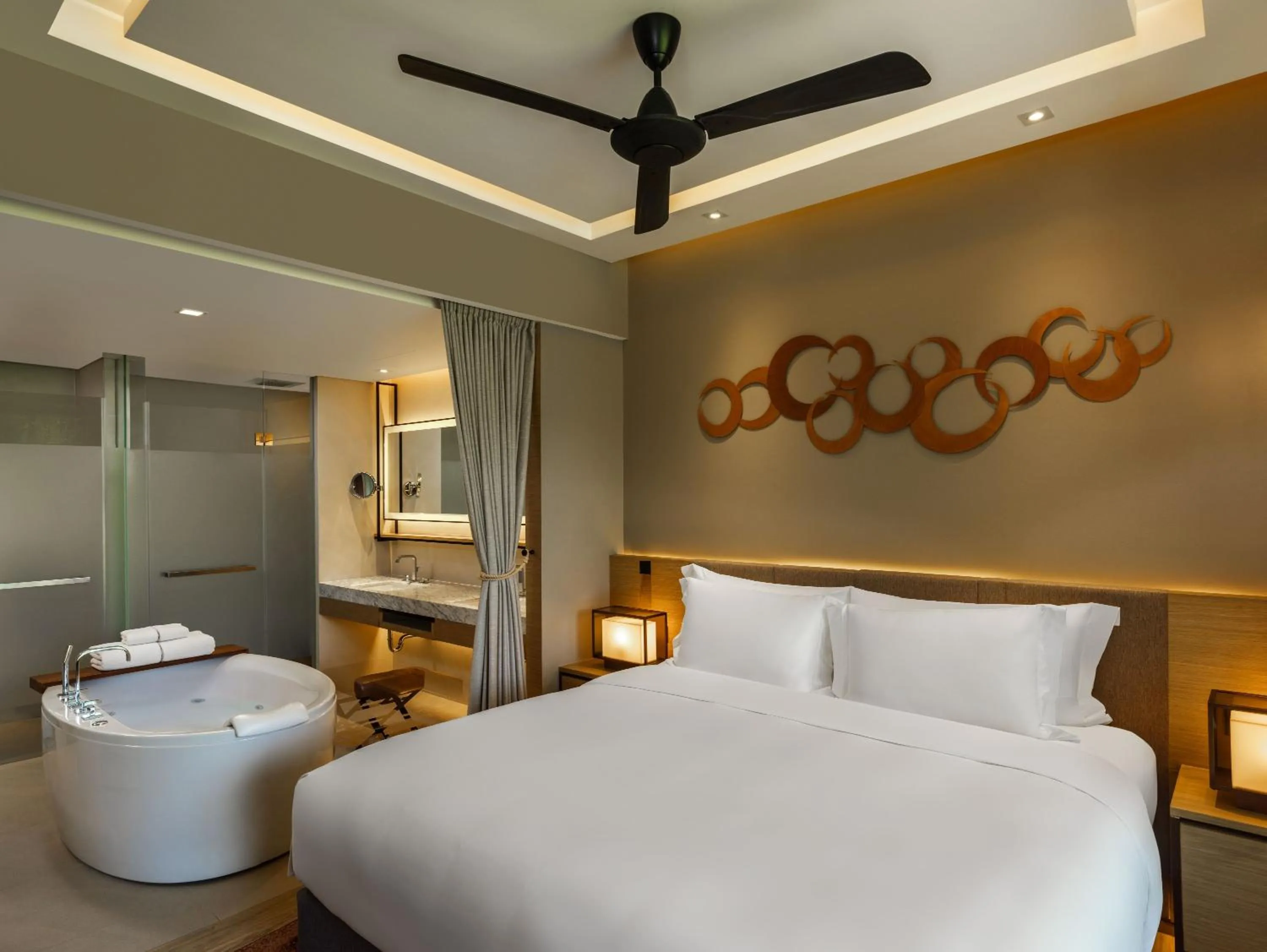 Bed in dusitD2 Khao Yai