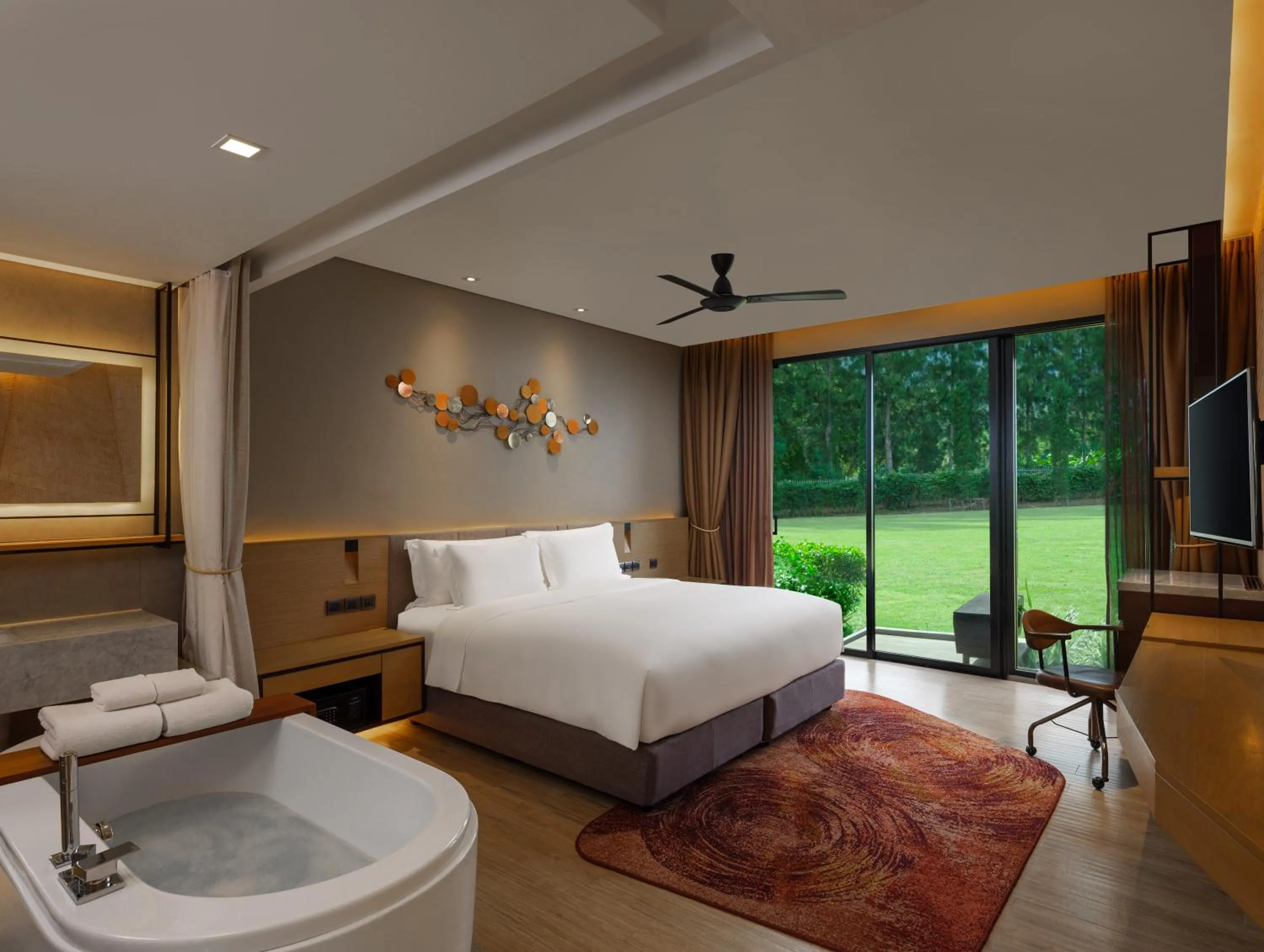 Bed in dusitD2 Khao Yai