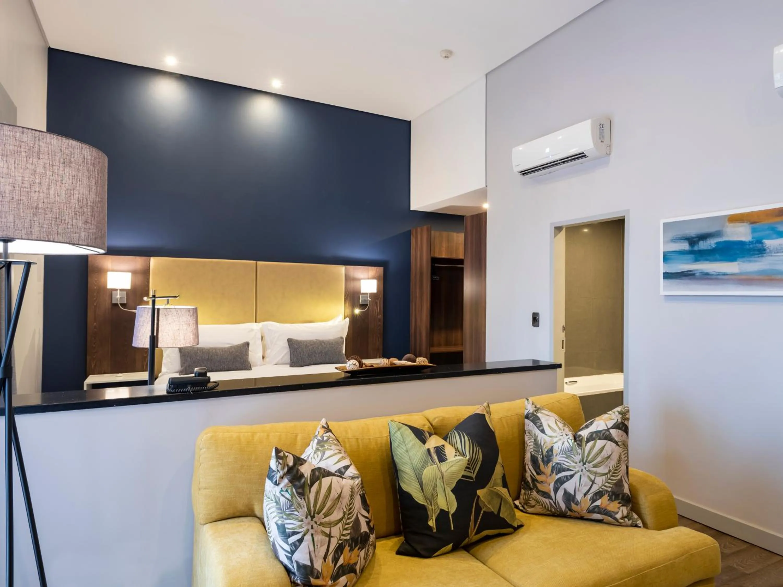 Living room in aha Kathu Hotel