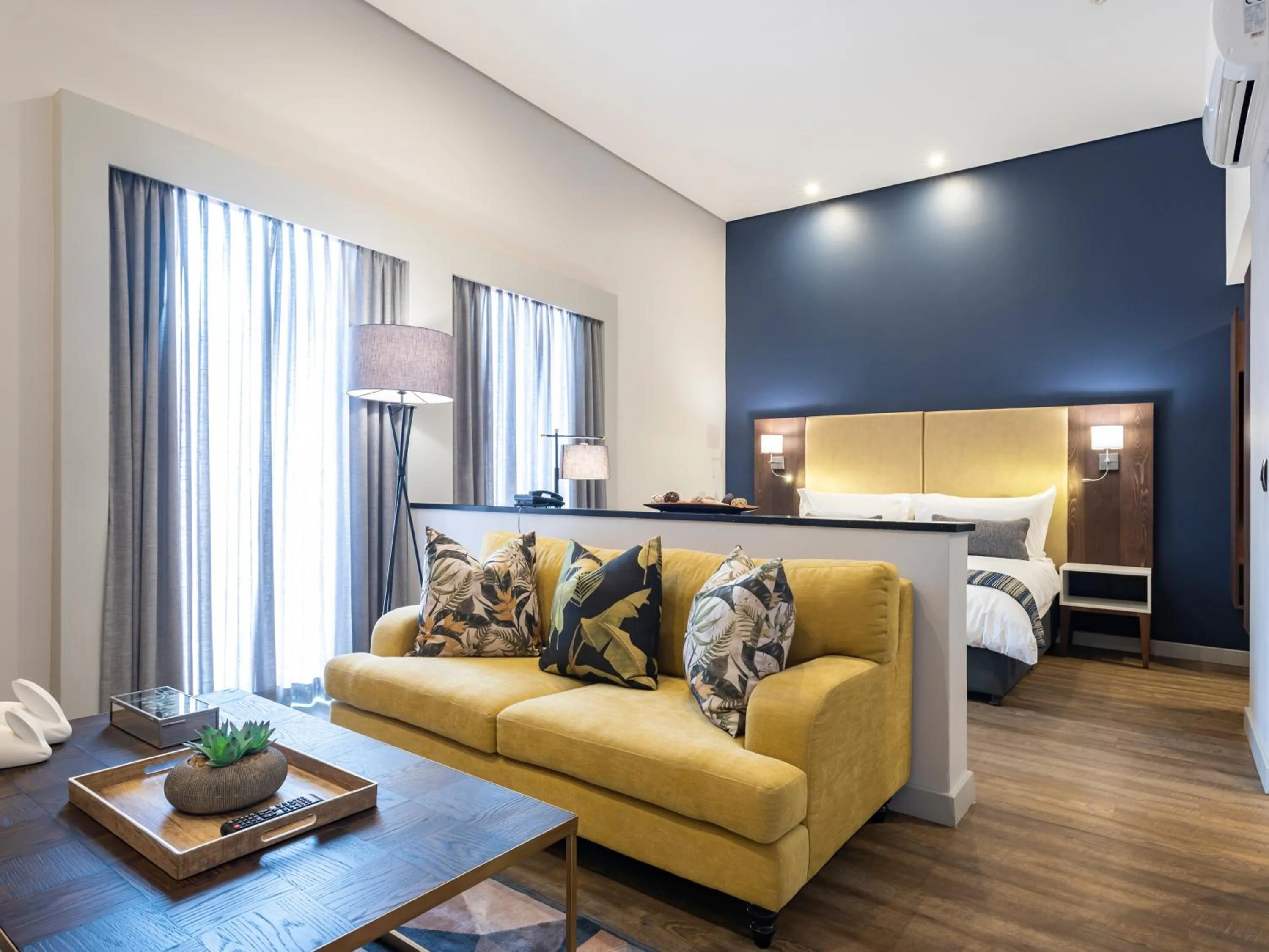 Seating area in aha Kathu Hotel