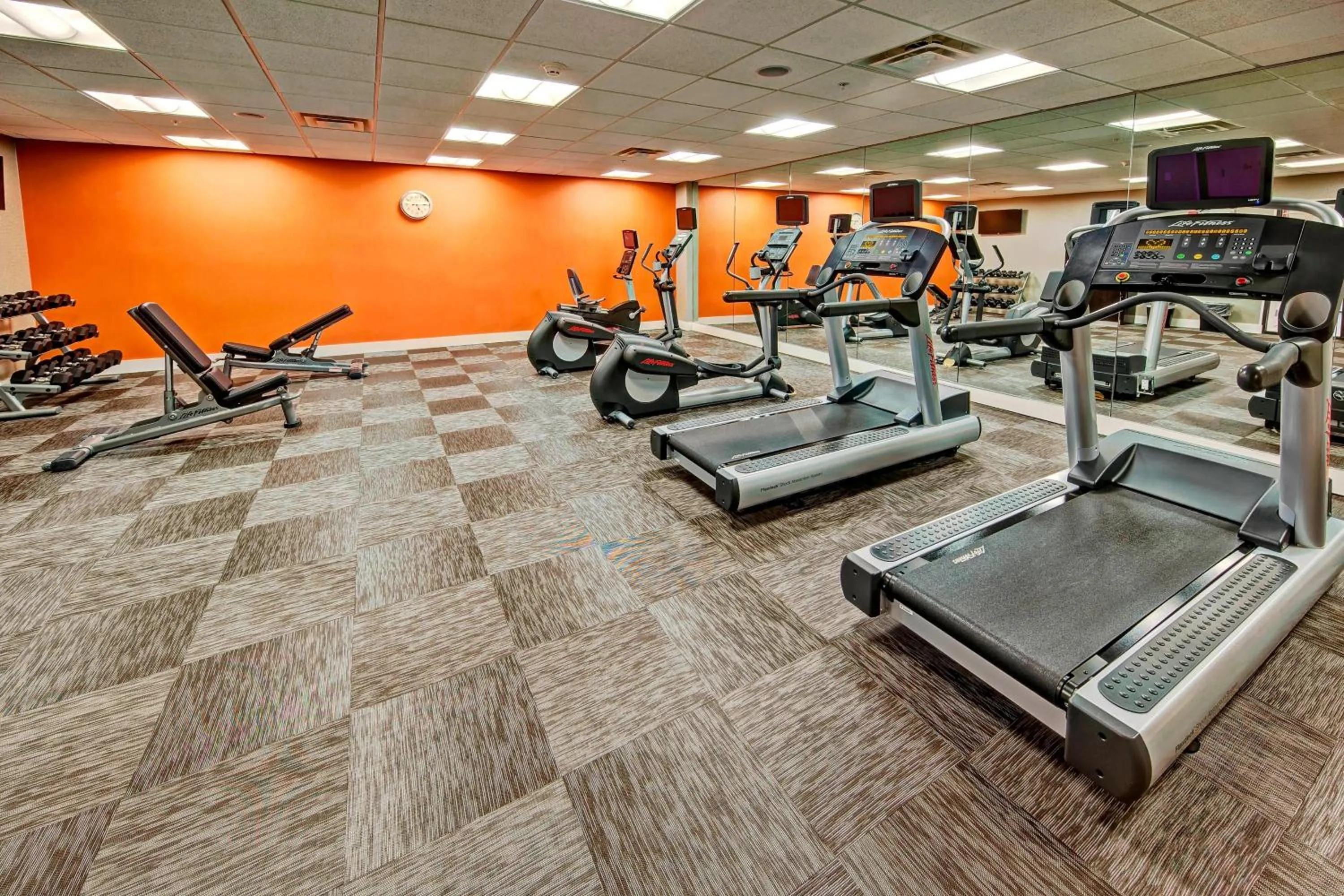 Fitness centre/facilities in Courtyard by Marriott Oxford
