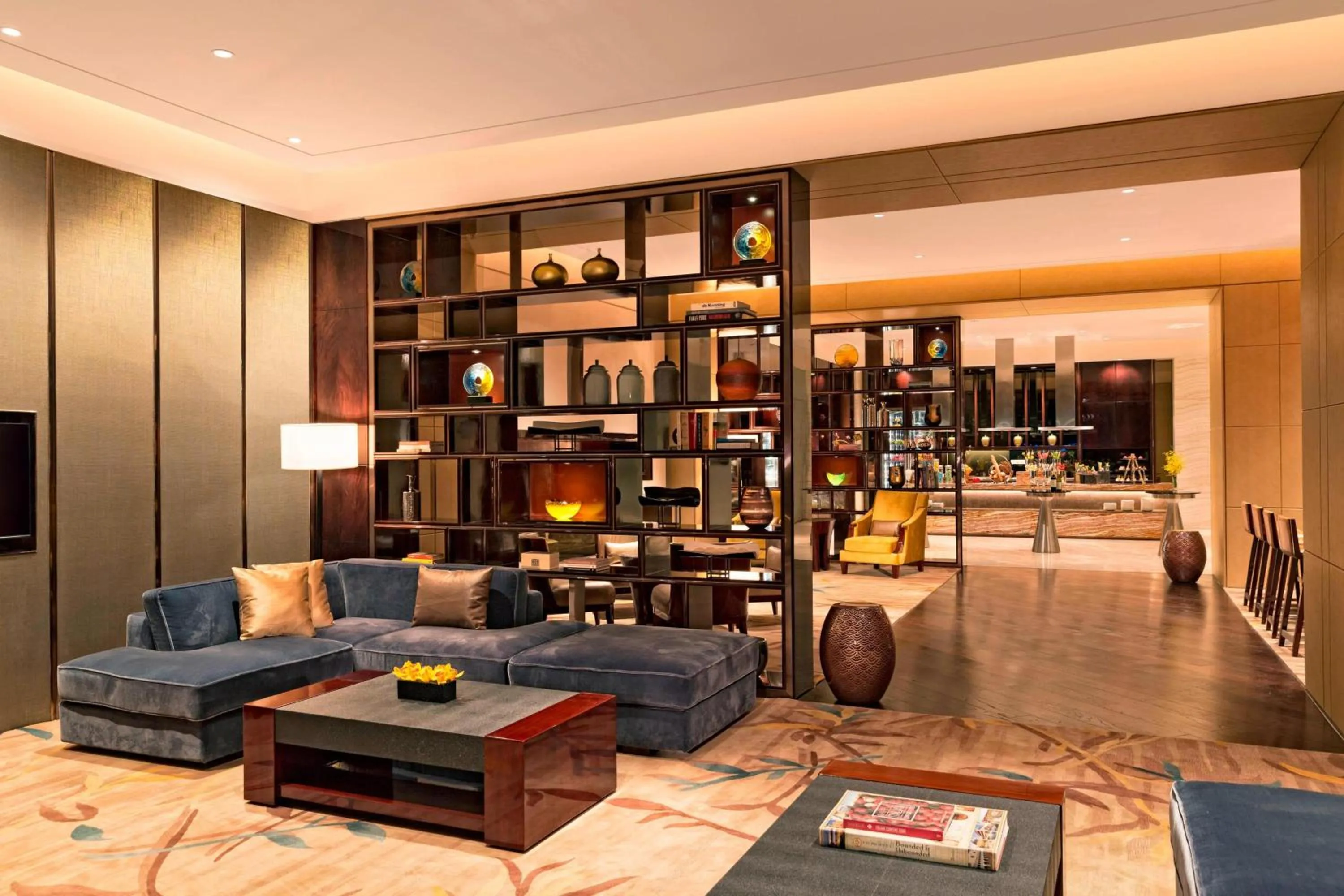 Living room in Yiwu Marriott Hotel