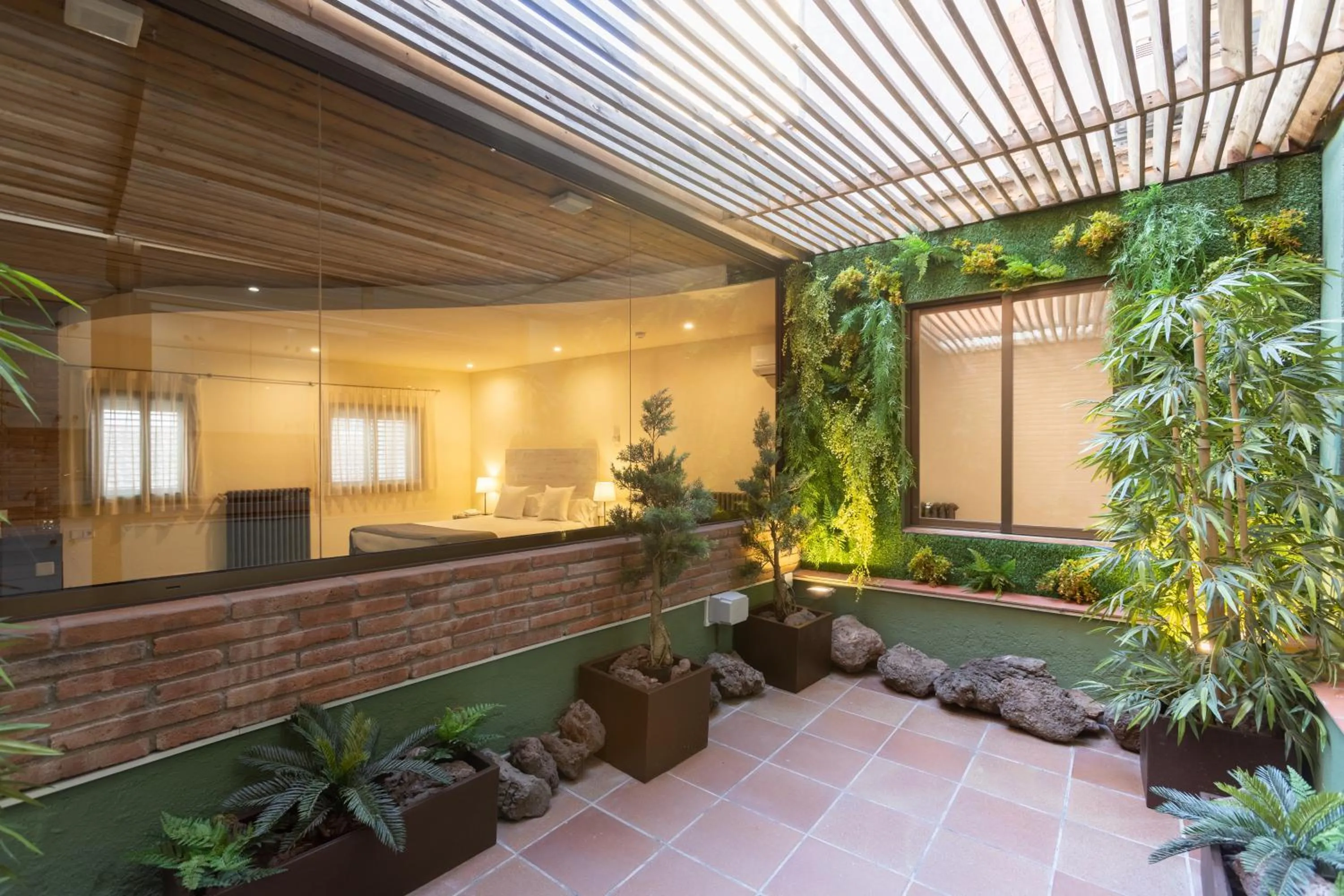 Garden in Apartamentos DV