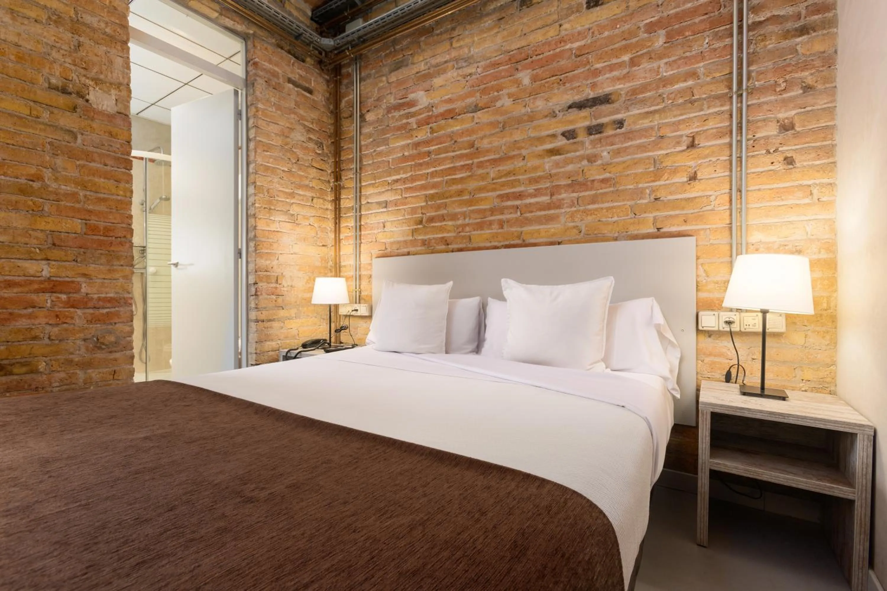 Bed in Apartamentos DV