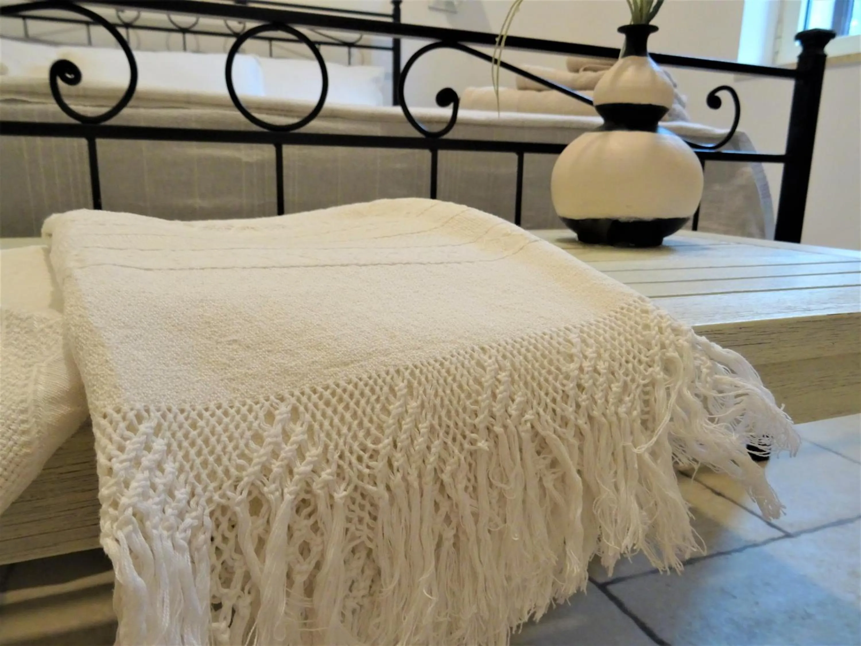 Bed in Masseria Scianne