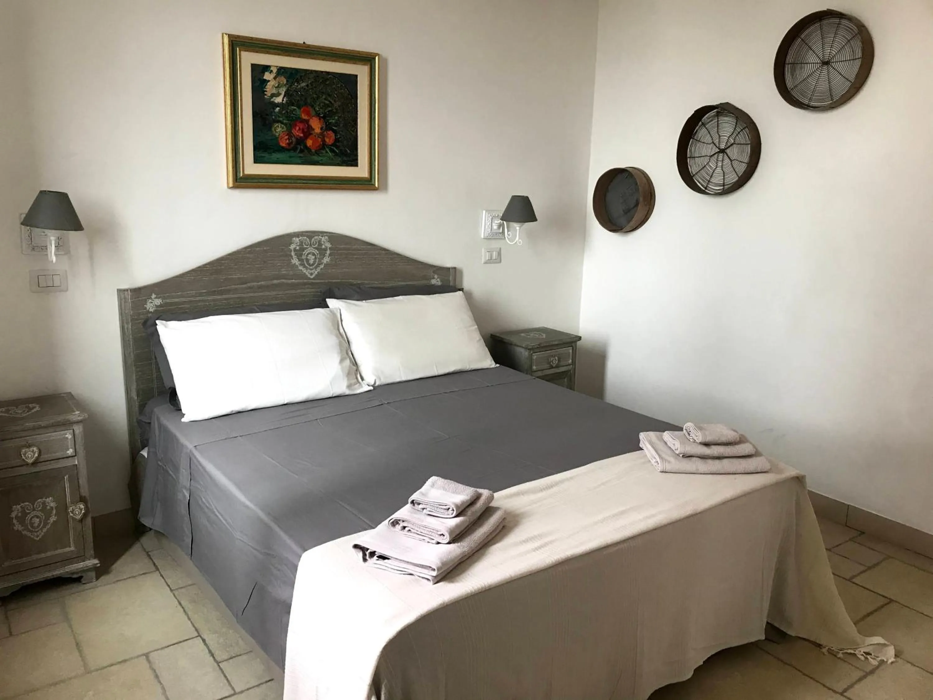 Bed in Masseria Scianne