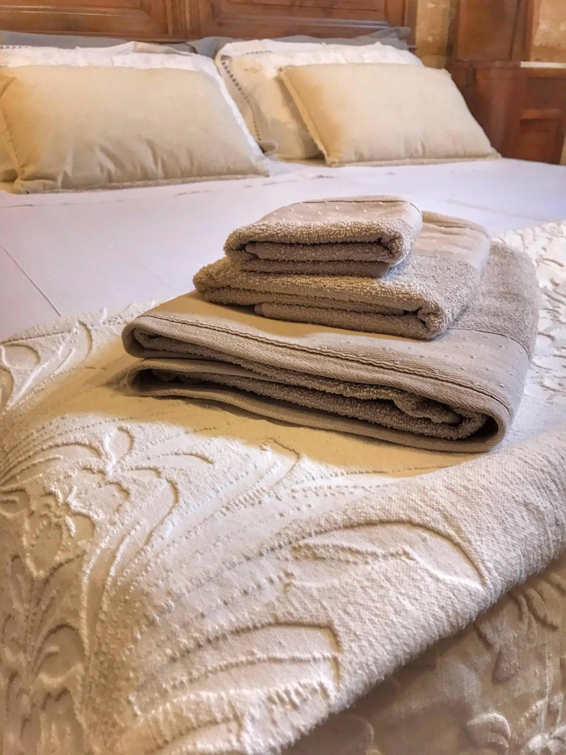 Bed in Masseria Scianne