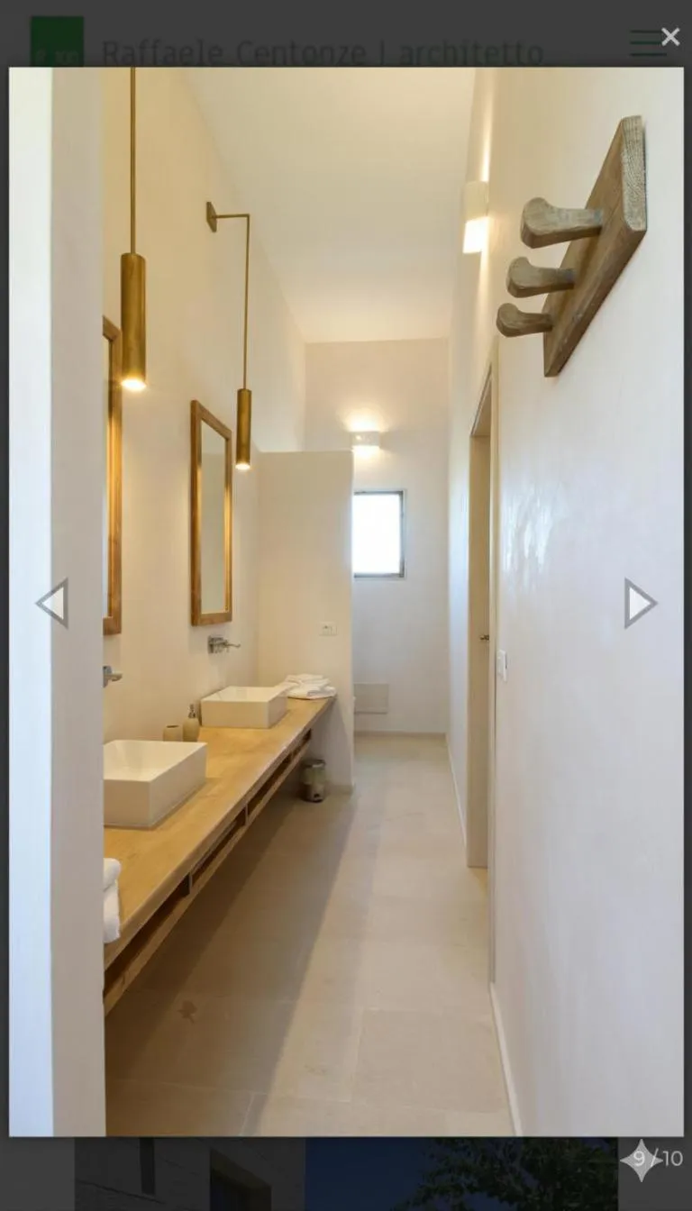 Bed in Masseria Scianne